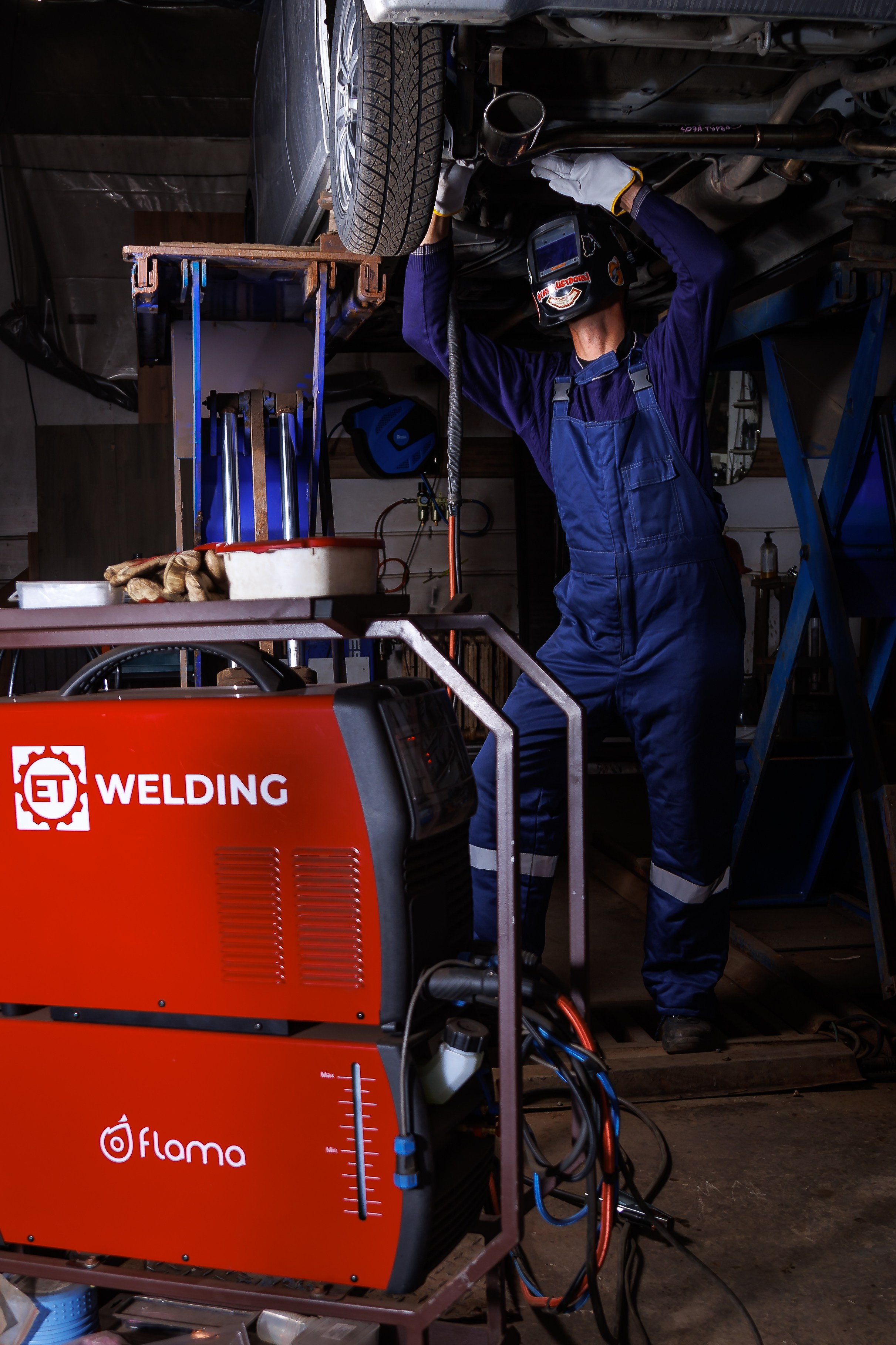 Сварка. Фотограф Антон Клейнос, Владивосток