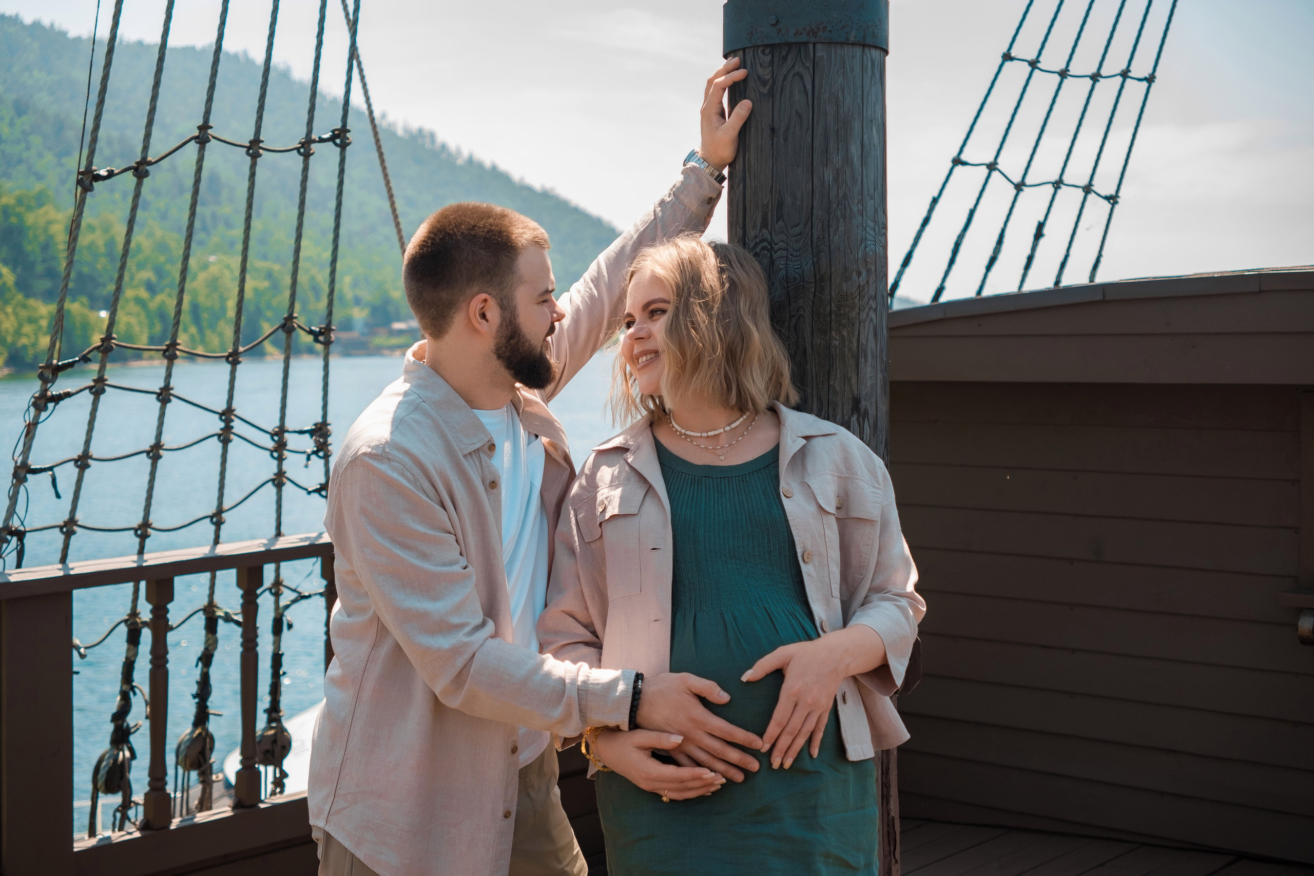 Пара в ожидании, Байкал и долина мечтателей. Фотограф в Иркутске Анна Мирошникова