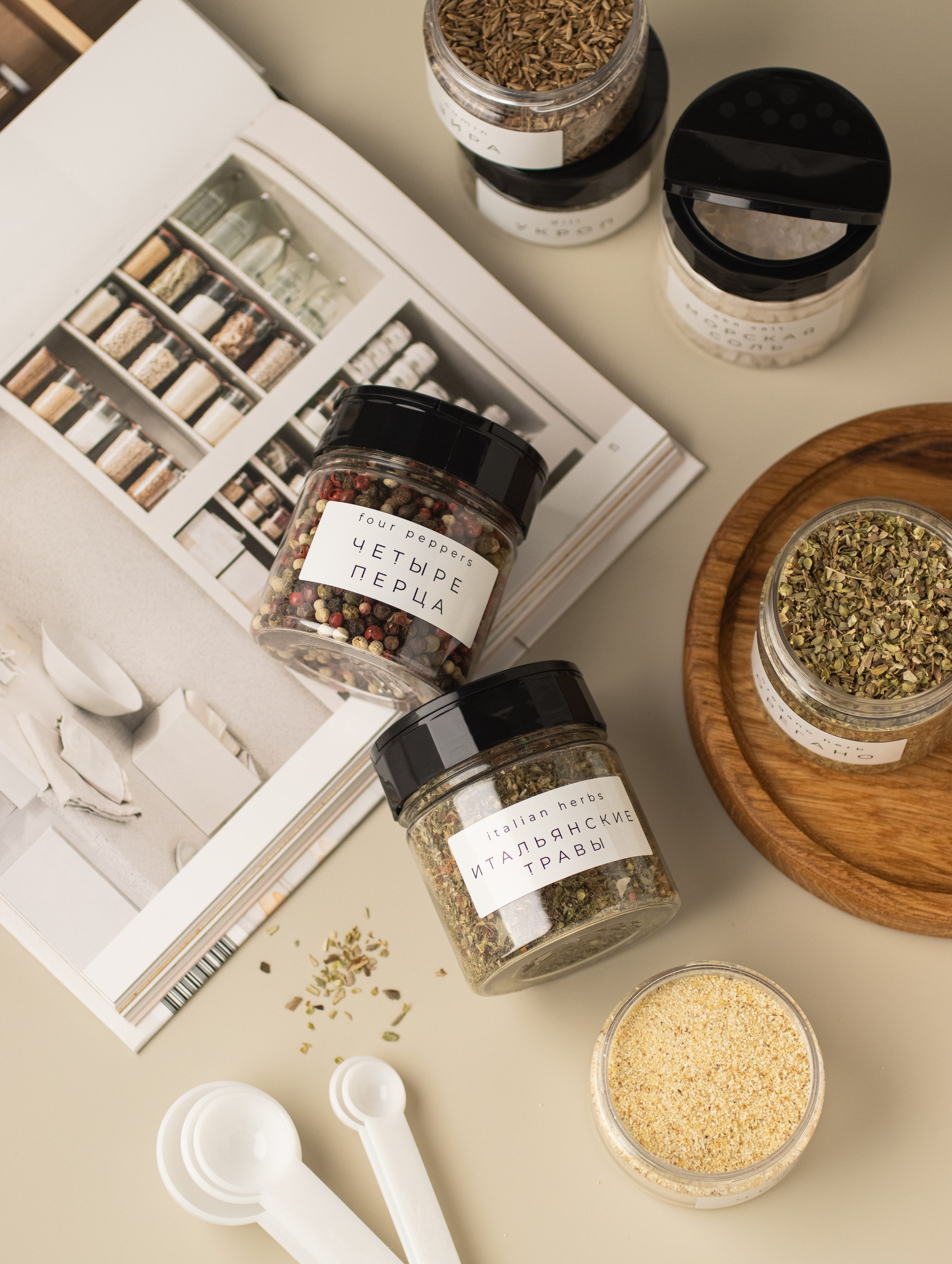 Баночки для круп и специй. Предметный фотограф в Балашихе Анастасия Михайлова