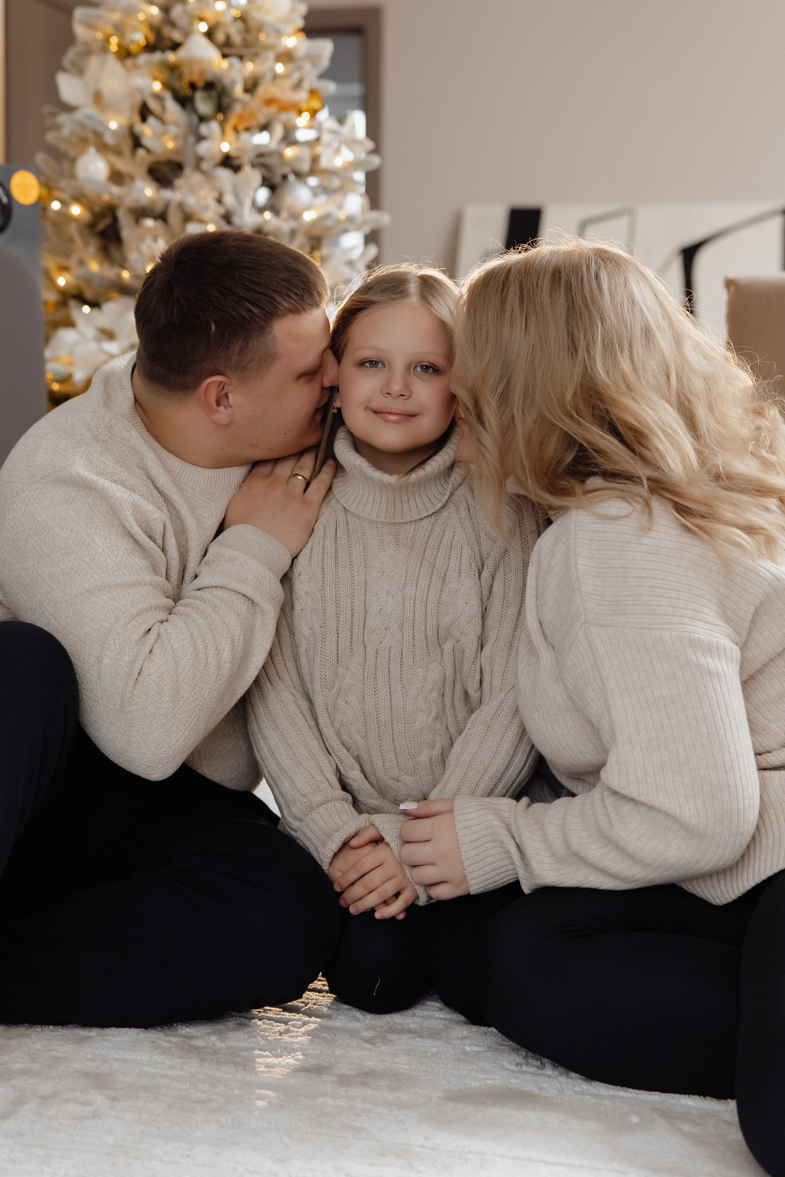 Домашняя новогодняя. Семейный и свадебный фотограф в Челябинске Мария Леонтьева