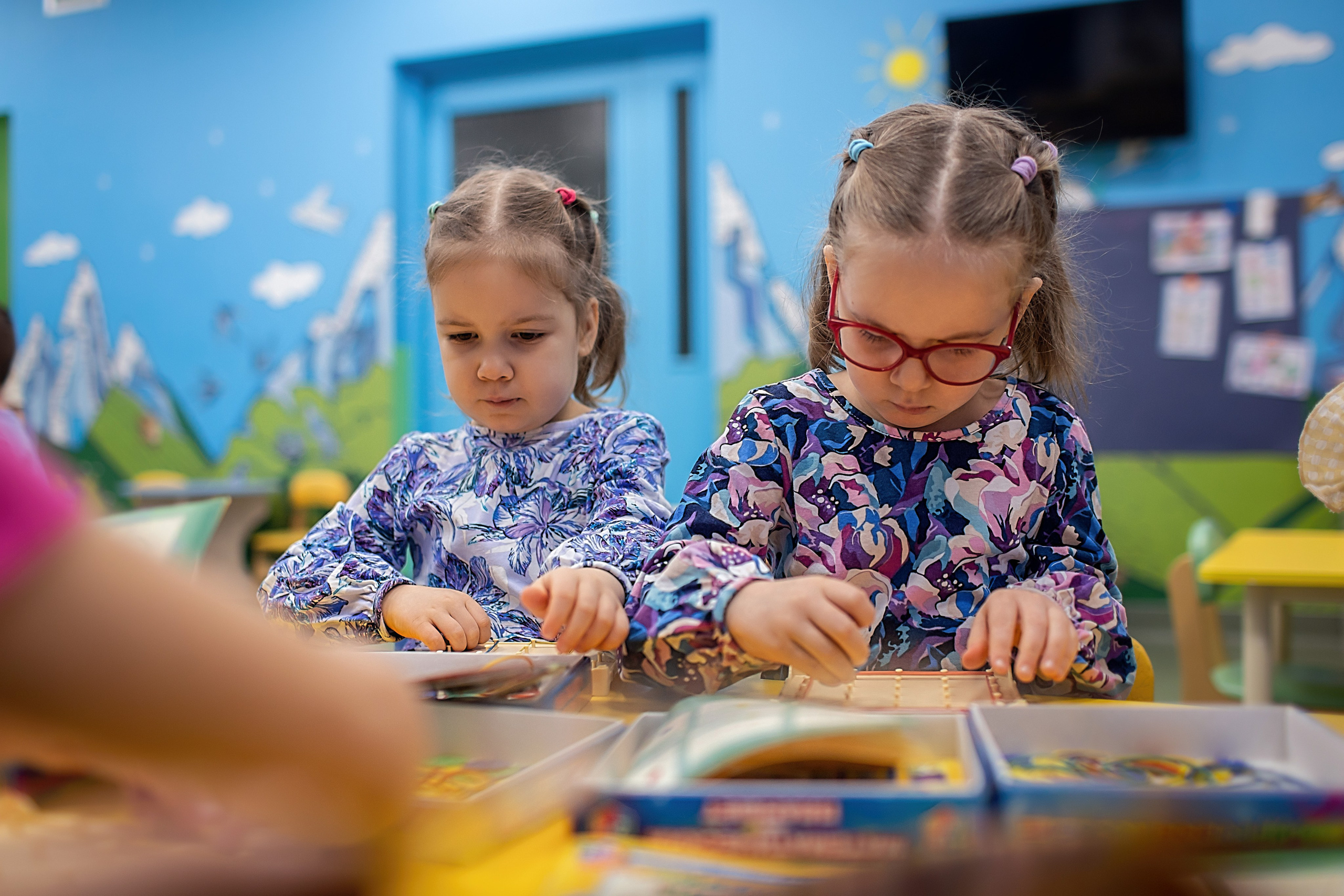 День в саду_Зима_2023 год. Семейный фотограф в Санкт-Петербурге