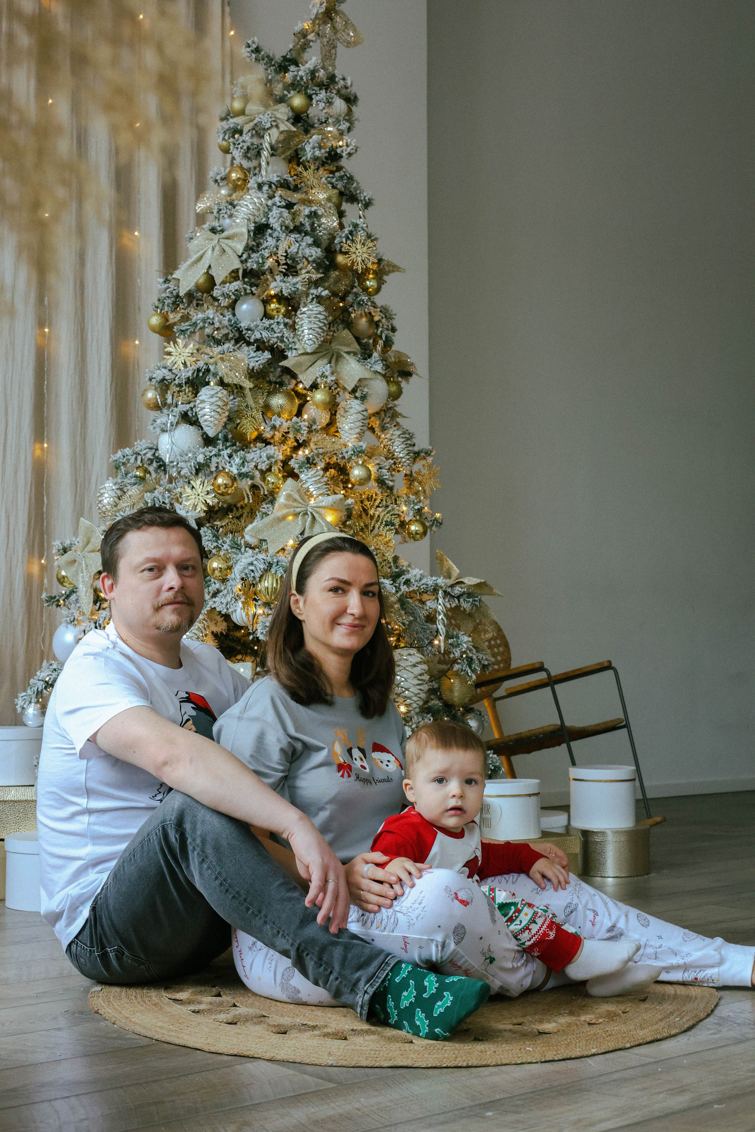 Новогодняя история «Анастасия и ее семья». Фотограф в Москве Анастасия Калинина