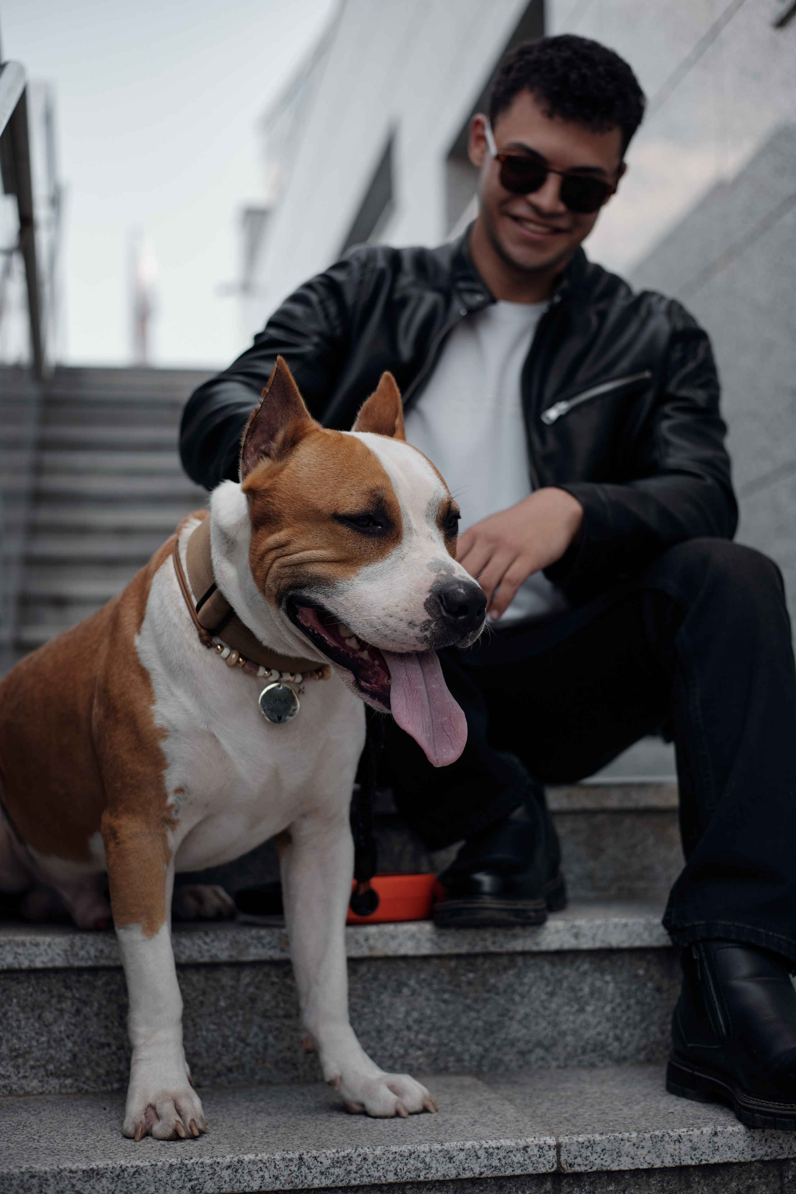 Абдо (прогулка с собакой). Фотограф из Казани