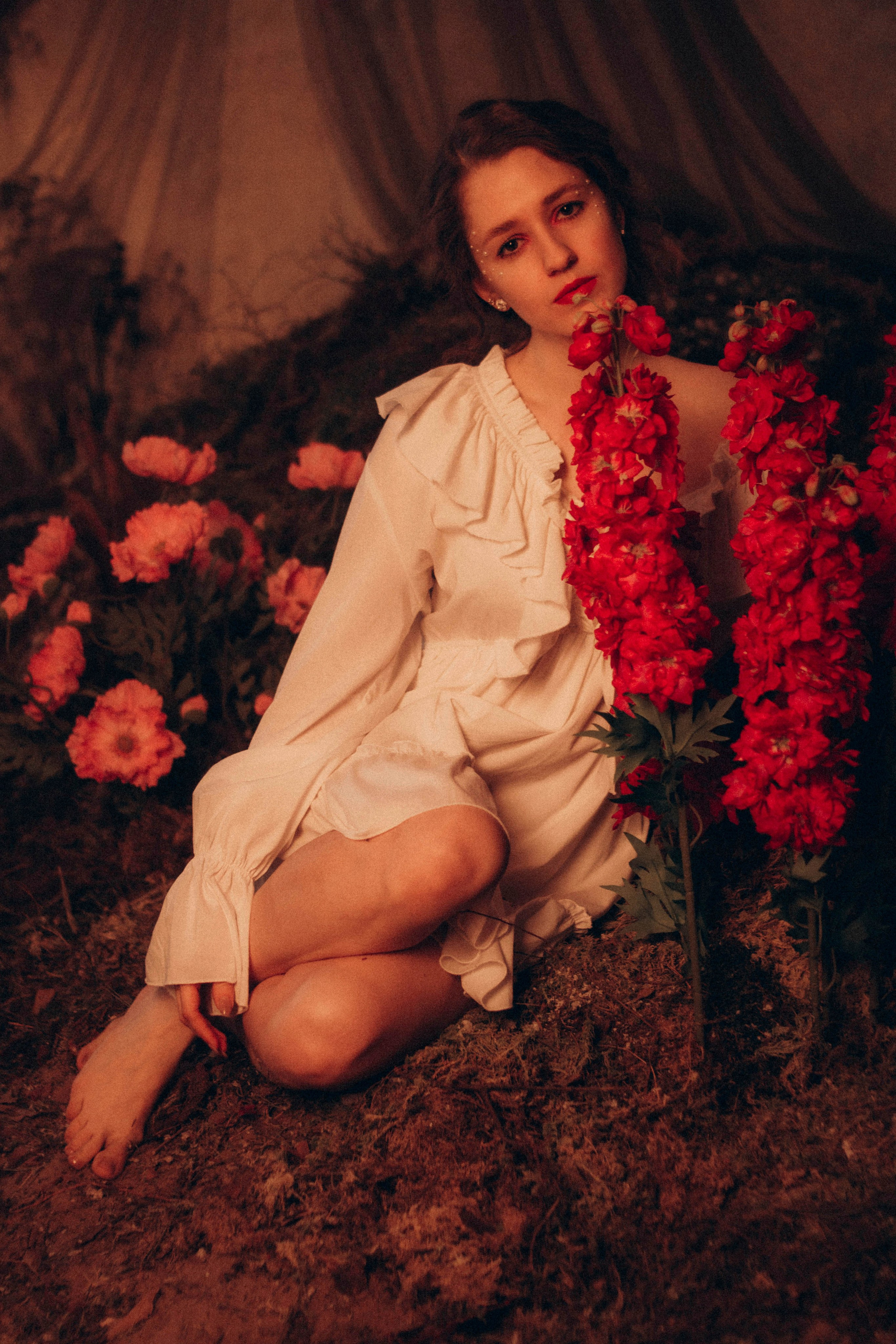 Флора в студии. Создадим шедевр? Виталина и её фотоискусство