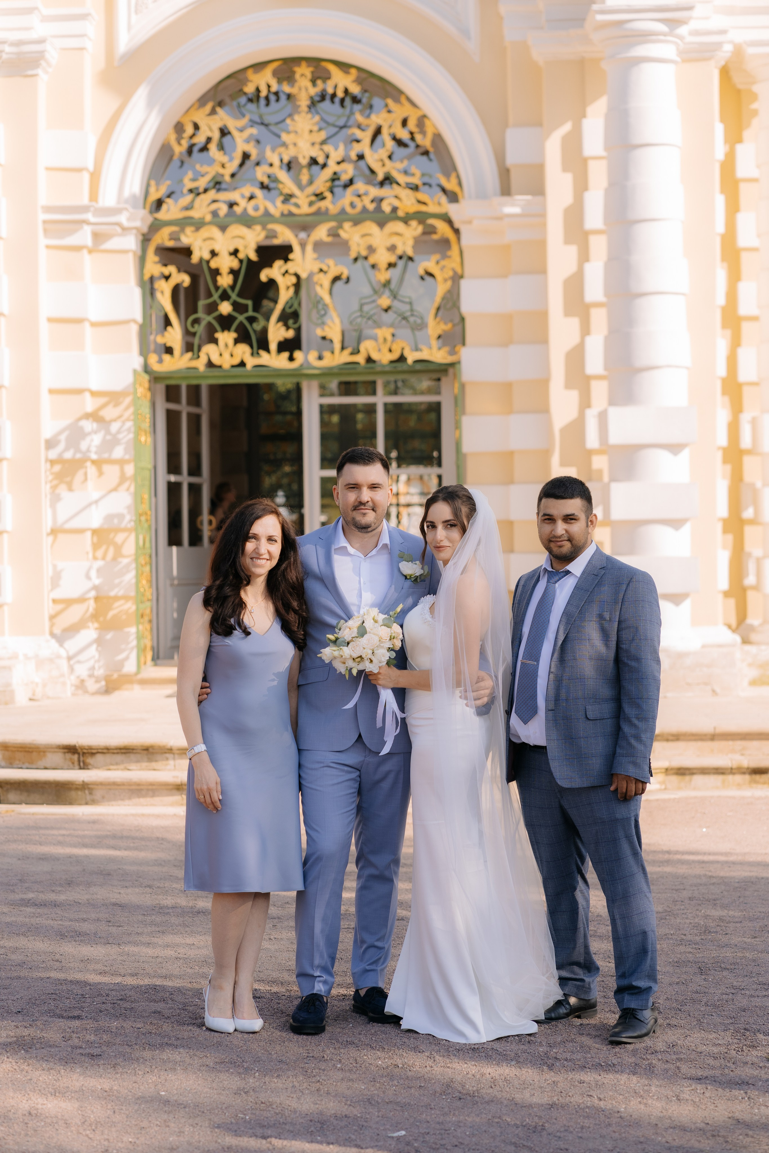 Свадебная фотосессия в Москве, парк Кусково. Свадебный фотограф в Москве Анна Полушина