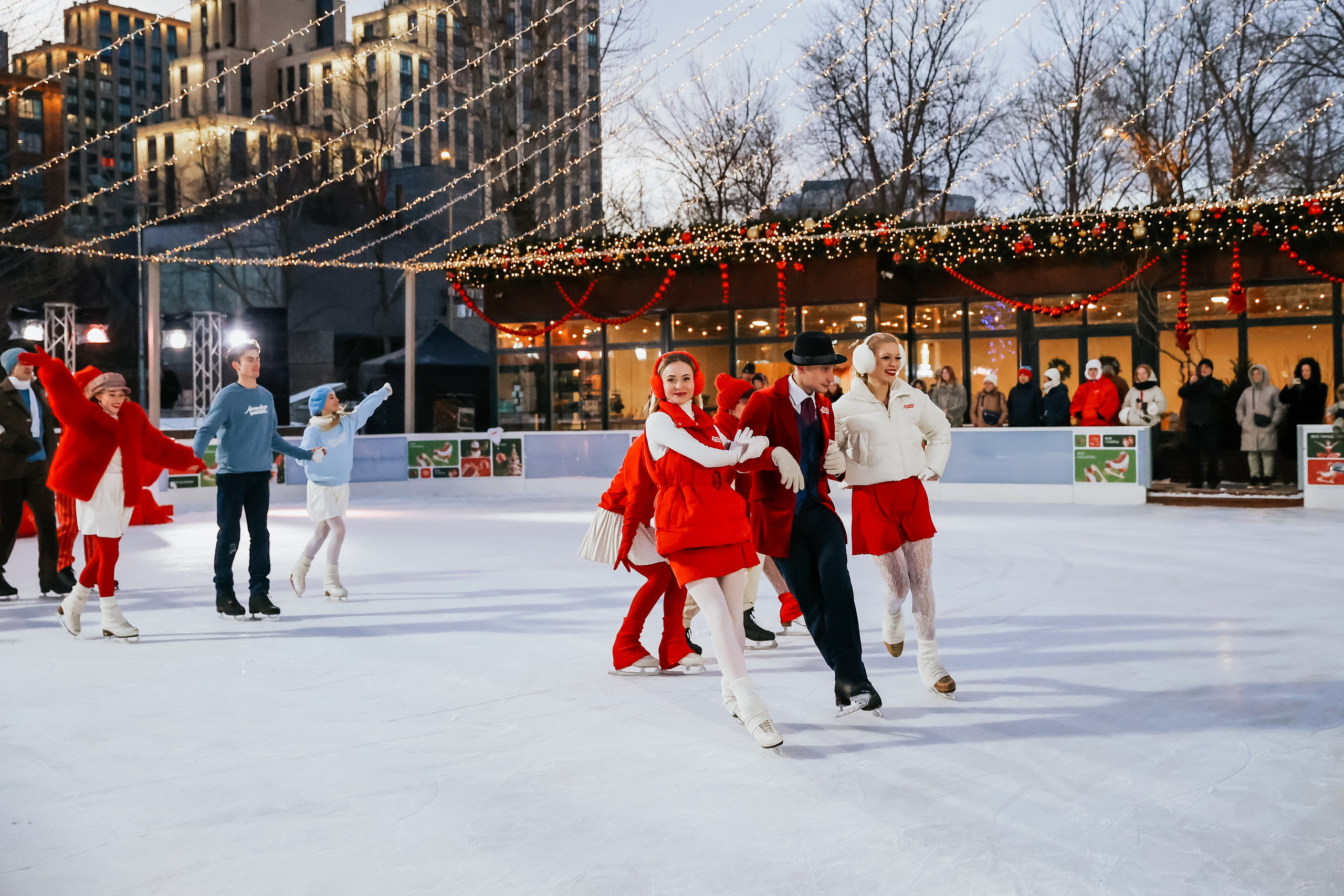 Ледовое шоу Сити каток Московское Чаепитие. Фотограф и видеограф Анна Домашенко