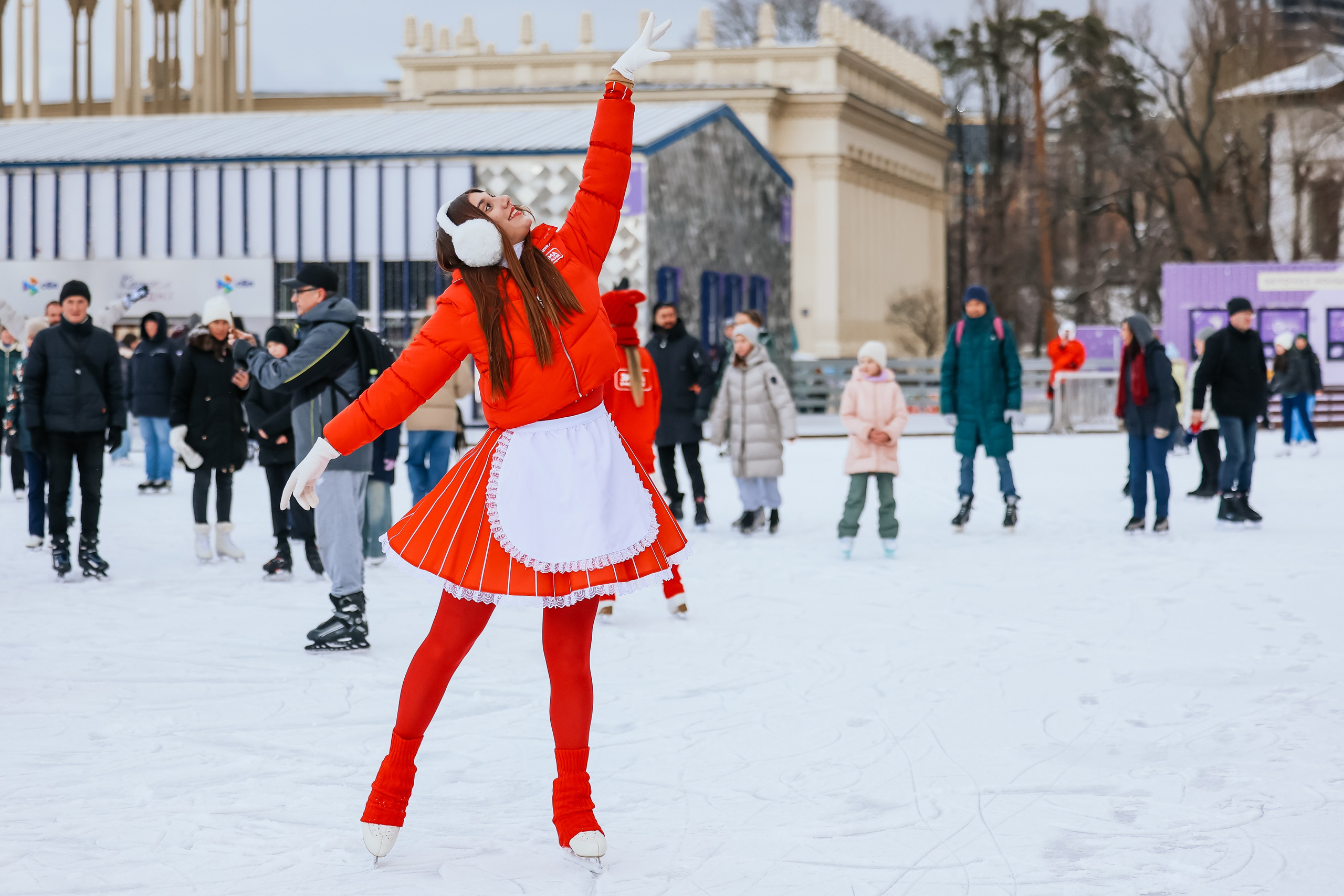 Ледовое шоу ВДНХ проект Московское чаепитие. Фотограф и видеограф Анна Домашенко