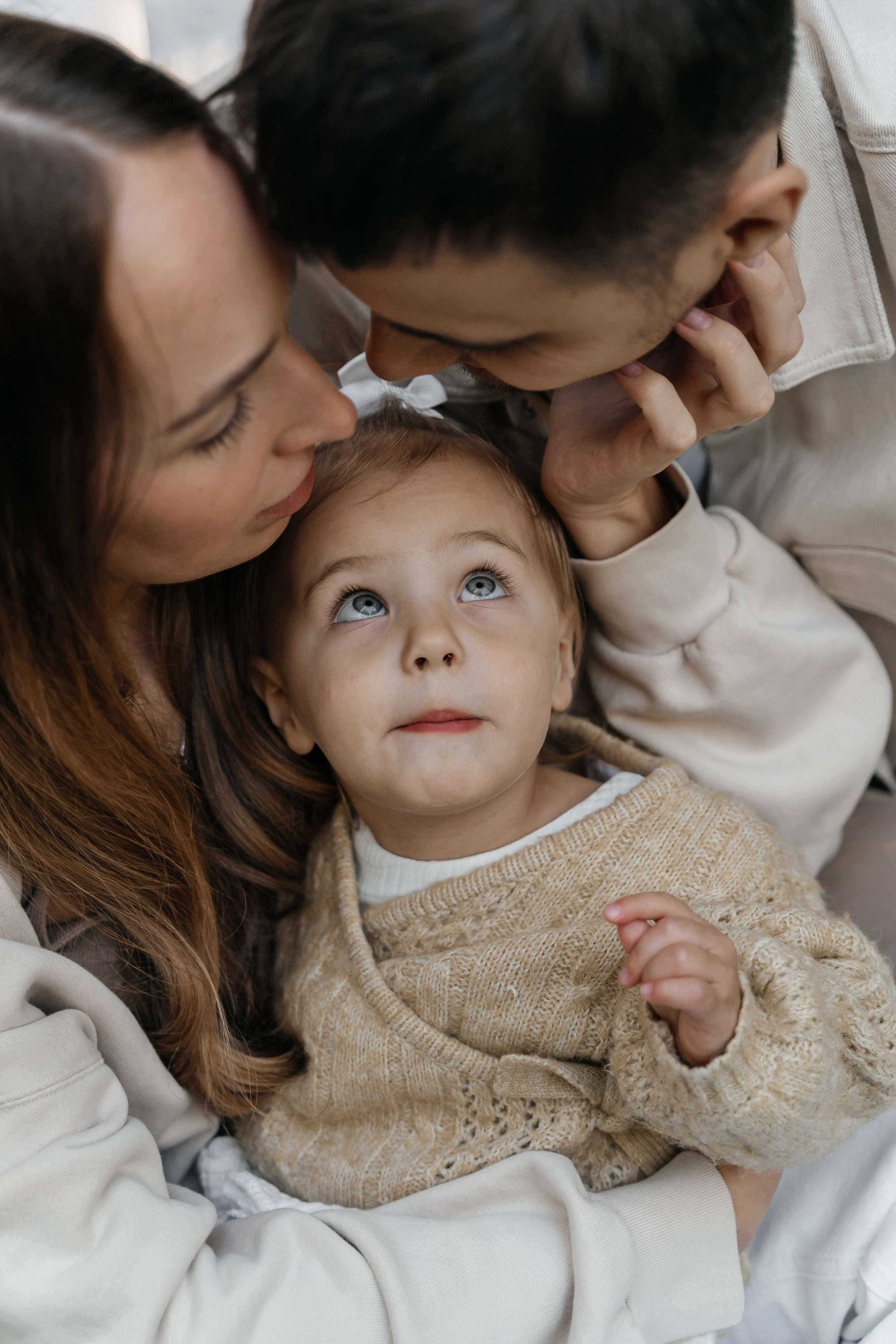 Лёша, Ксюша и Вика. Волик Мария