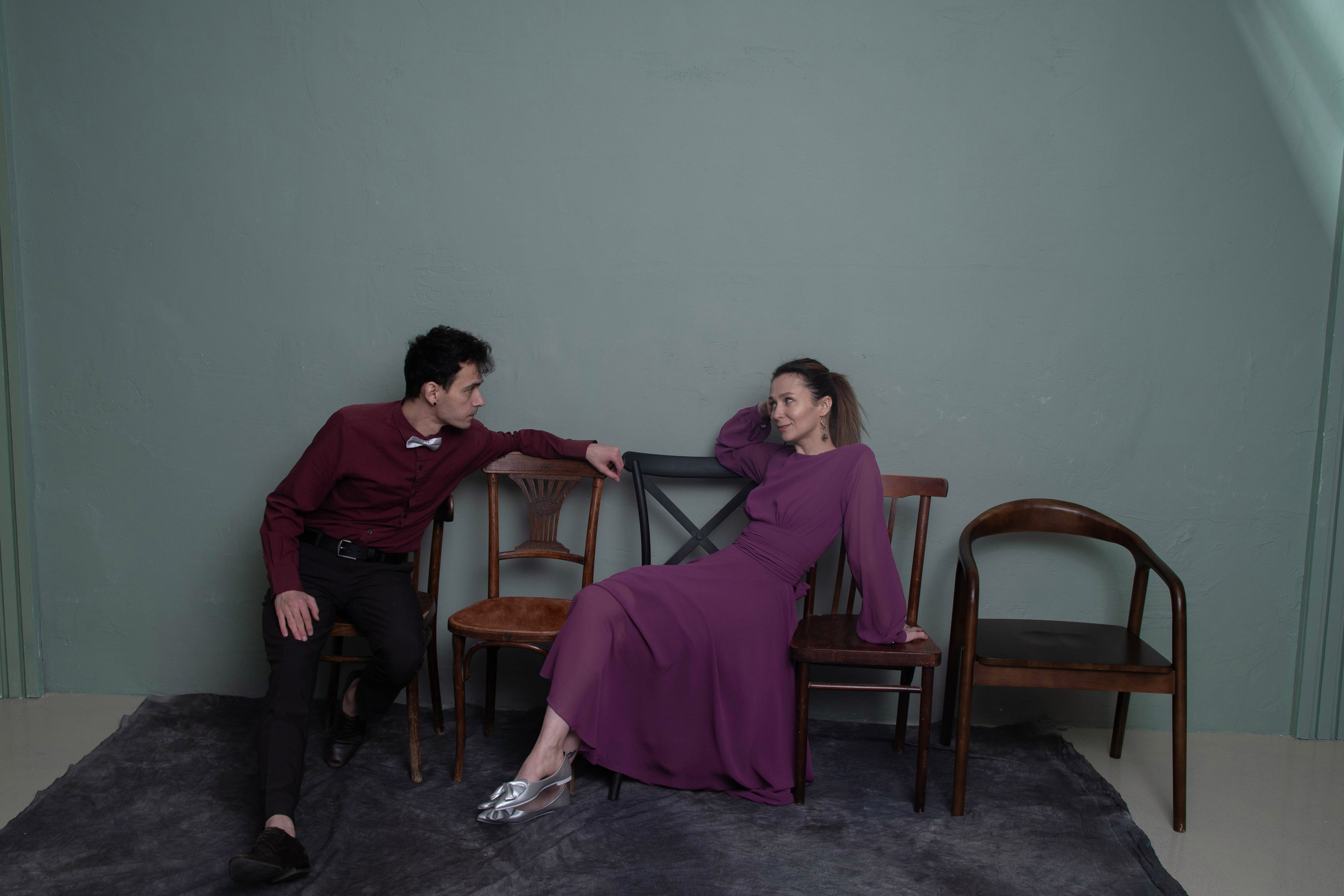 Love Story фотосессия в студии, в Самаре