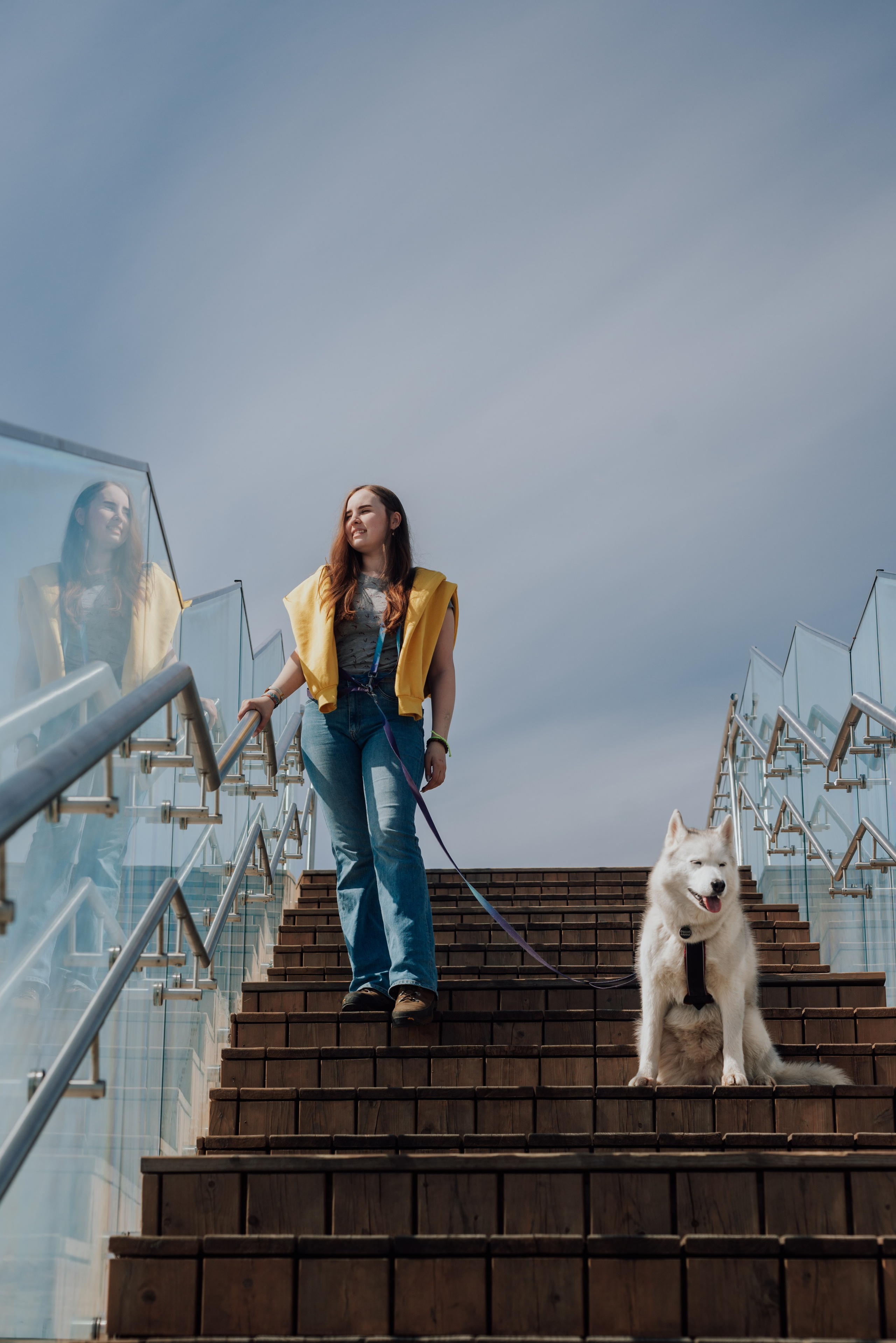 Фотодень с хаски. Фотограф в Санкт-Петербурге и Ленинградской области