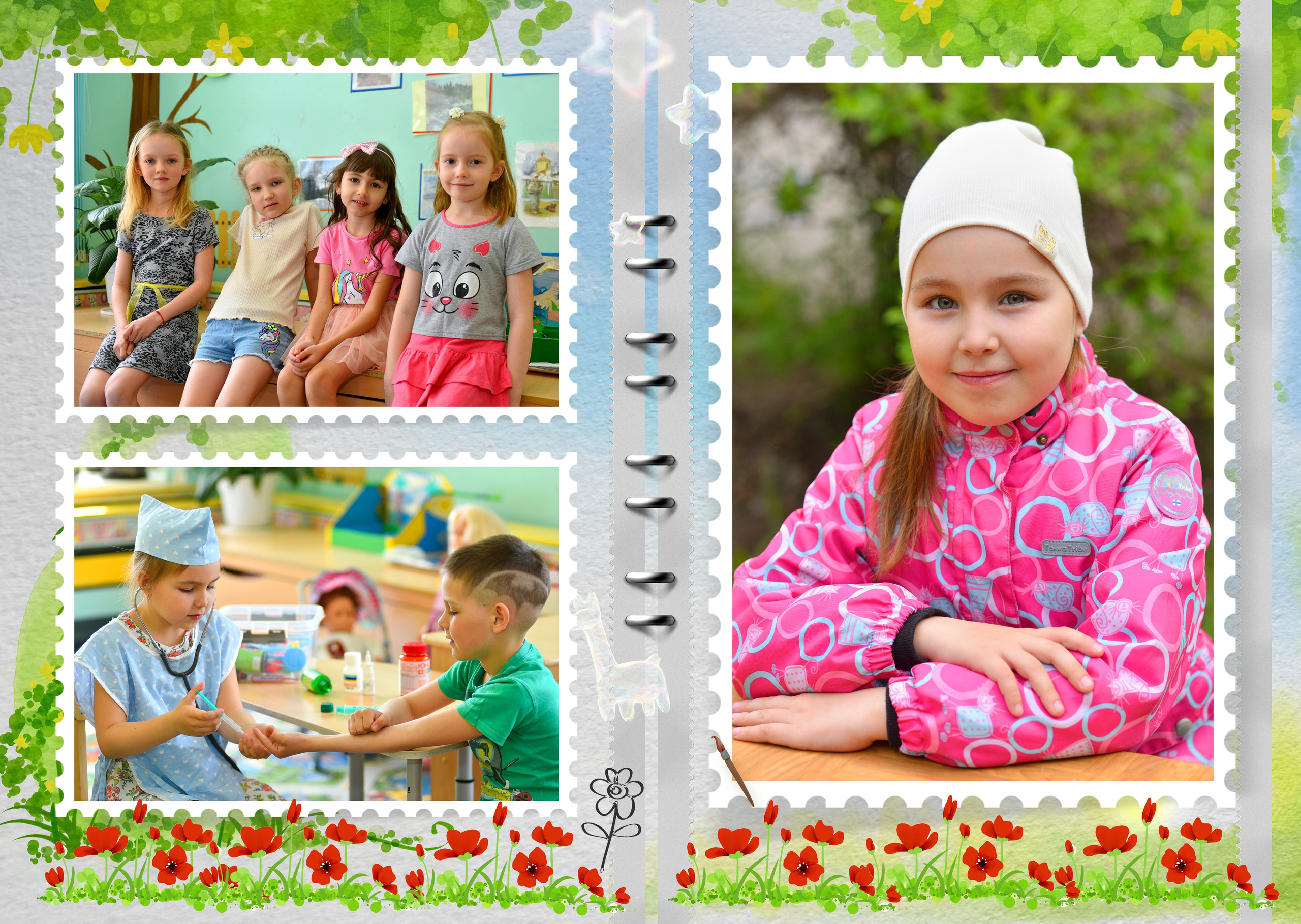 Выпускной альбом детского сада — марки. Фотограф-видеограф в Димитровграде и Ульяновске Герман Наумов