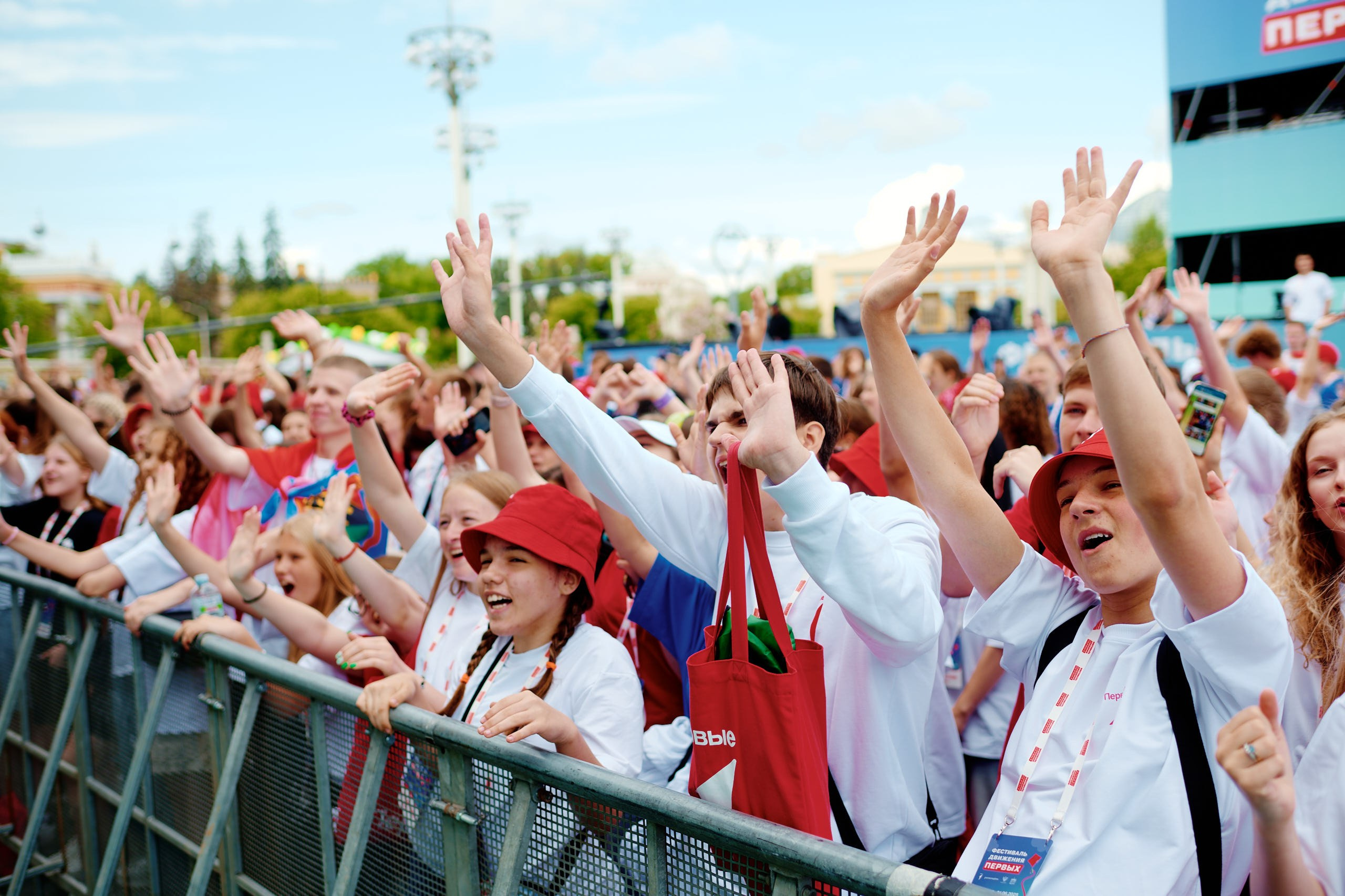 Фестиваль Движения Первых 2025. Репортажная съемка в Москве