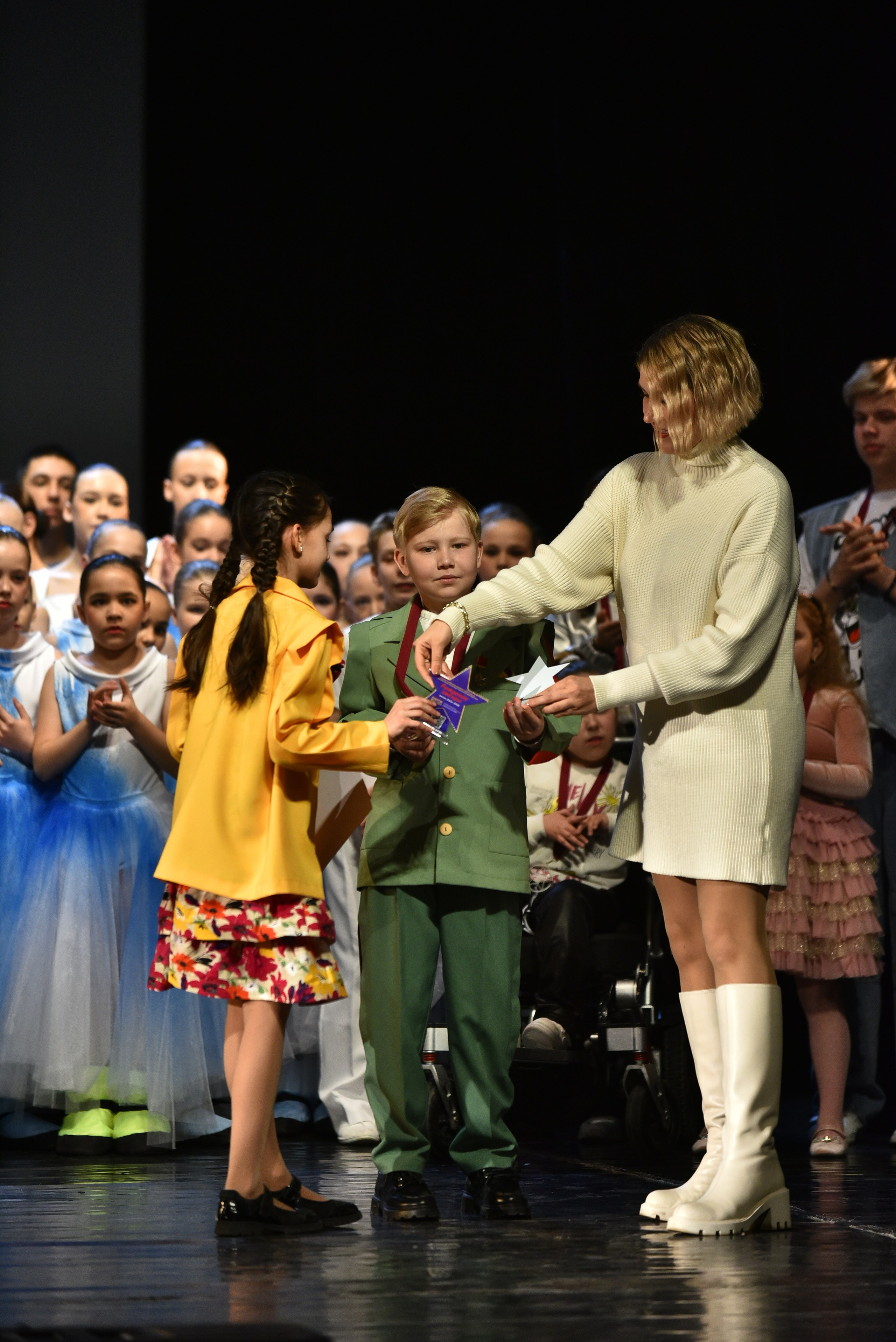 22 февраля, награждение, г. Красноярск. Золотое яблочко