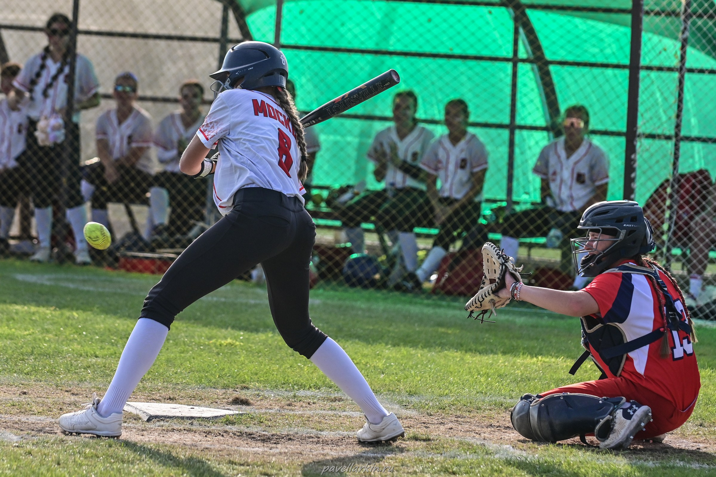 Софтбол: Финал юношеской спартакиады 2025 года. Спортивный фотограф, фотожурналист Павел Ларькин