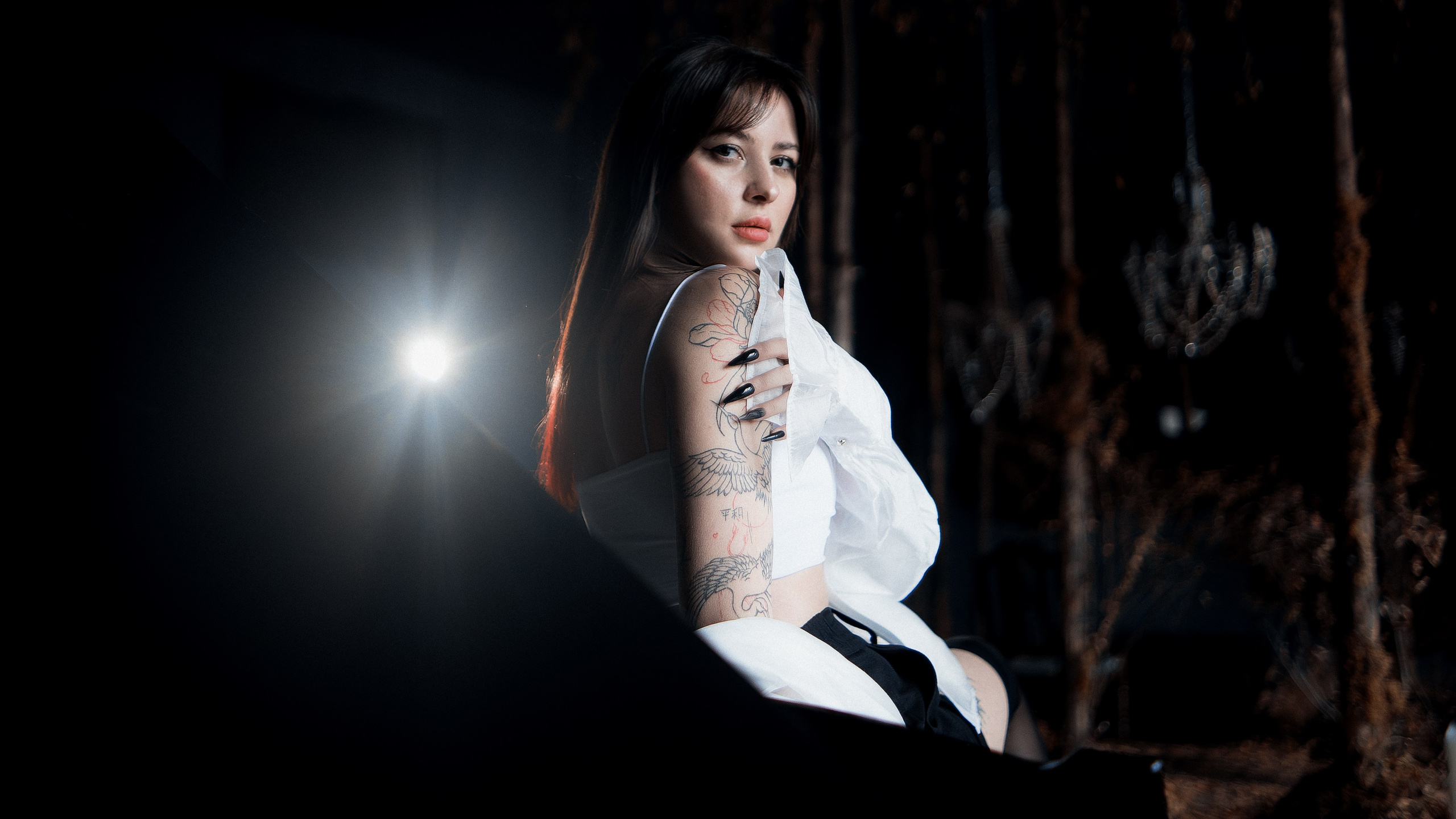 Фотосессия в студии для Люси в Новосибирске. Фотограф в Новосибирске Владислав Унтерберг