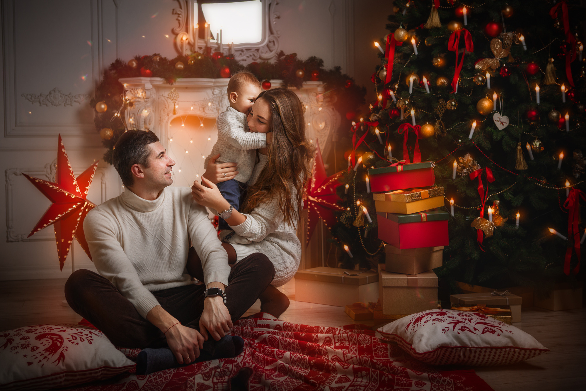 Новогодние съёмки. Фотограф на крещение и венчание, дни рождения и праздники