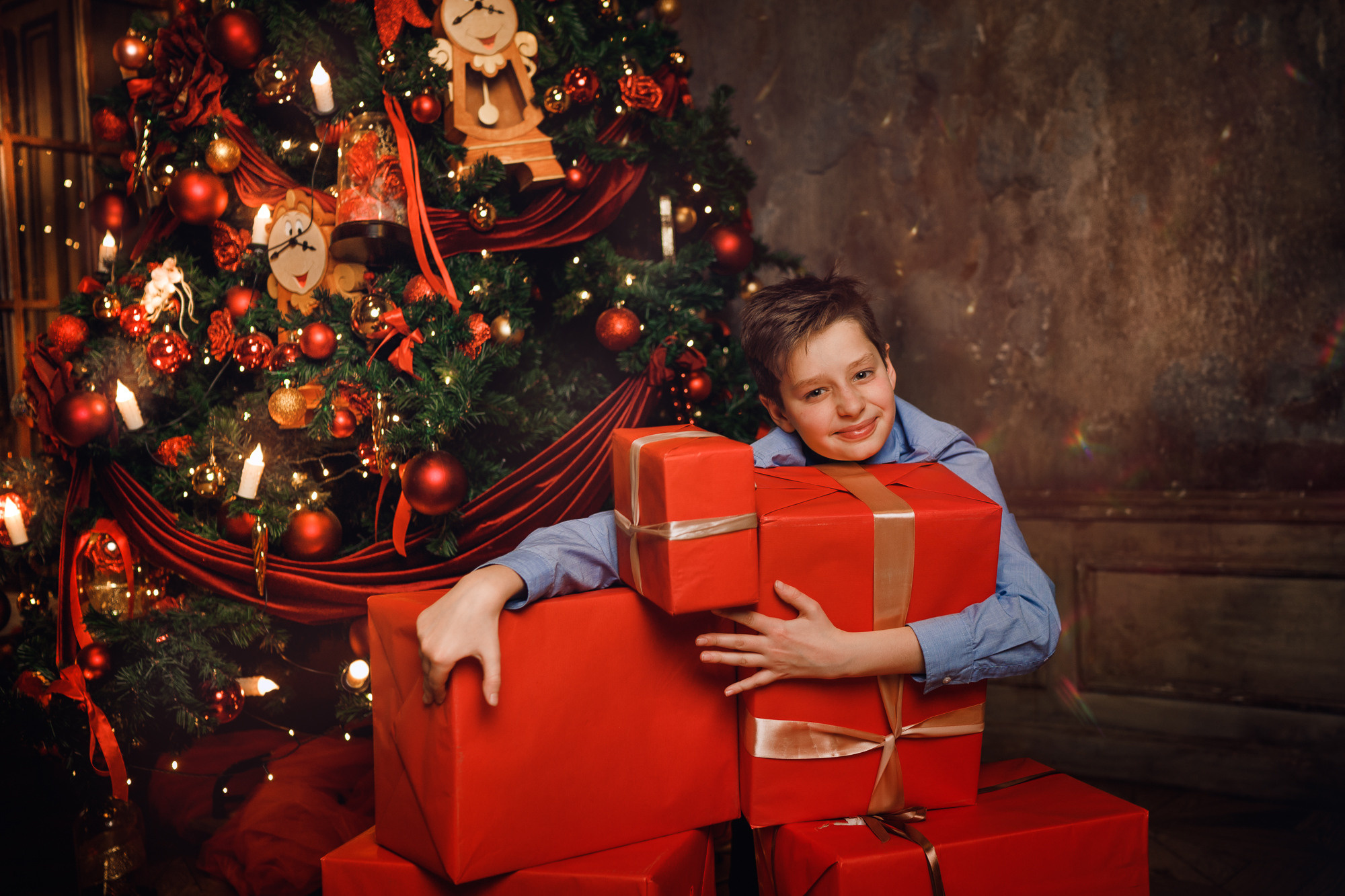 Новогодние съёмки. Фотограф на крещение и венчание, дни рождения и праздники