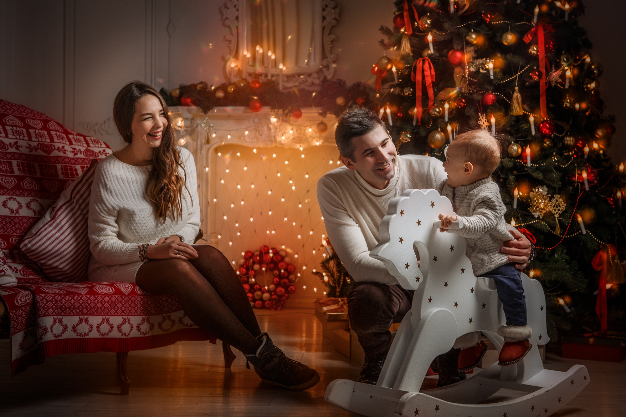 Новогодние съёмки. Фотограф на крещение и венчание, дни рождения и праздники