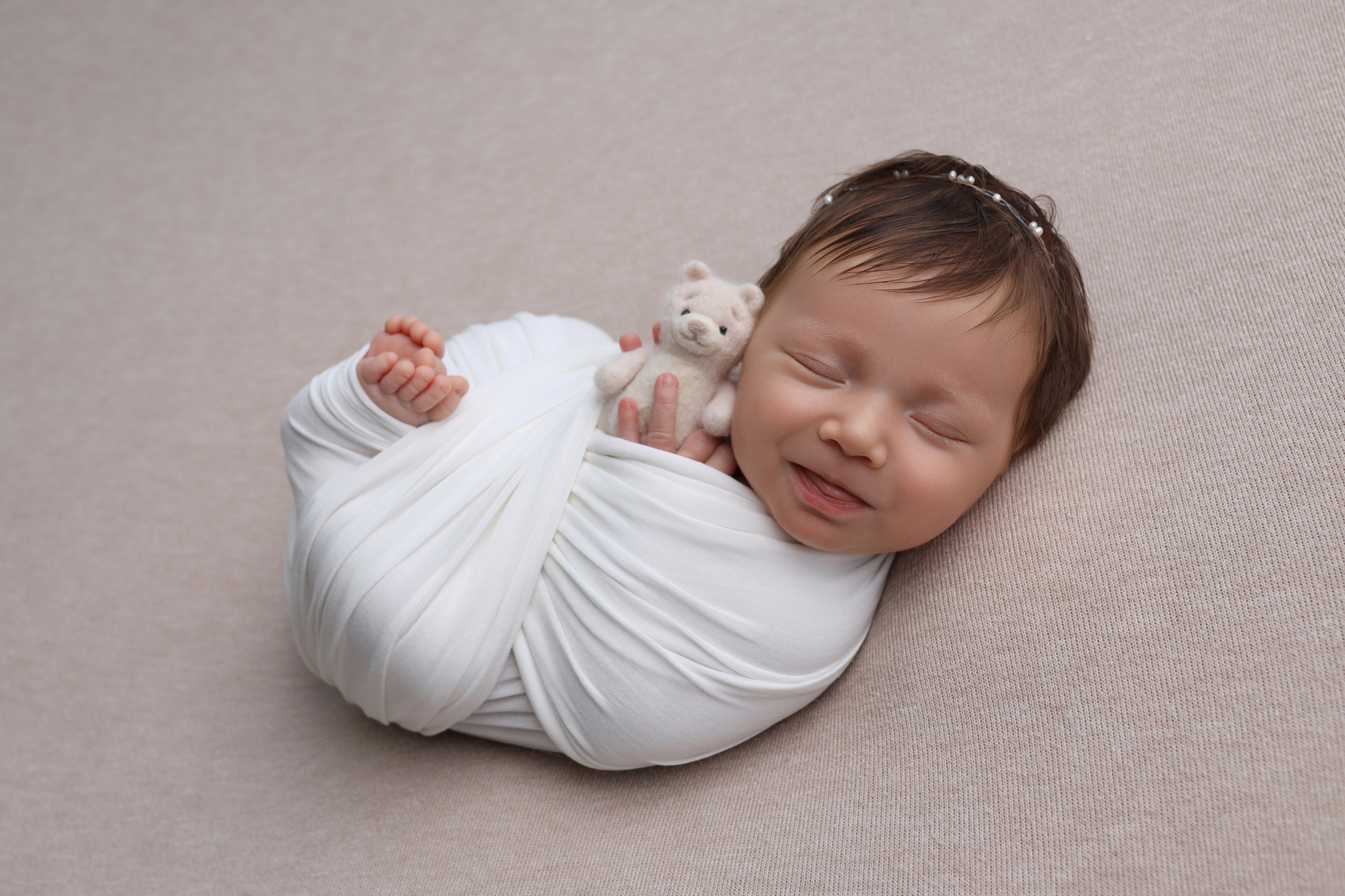 Newborn девочки. Фотограф новорожденных Модяева Ирина