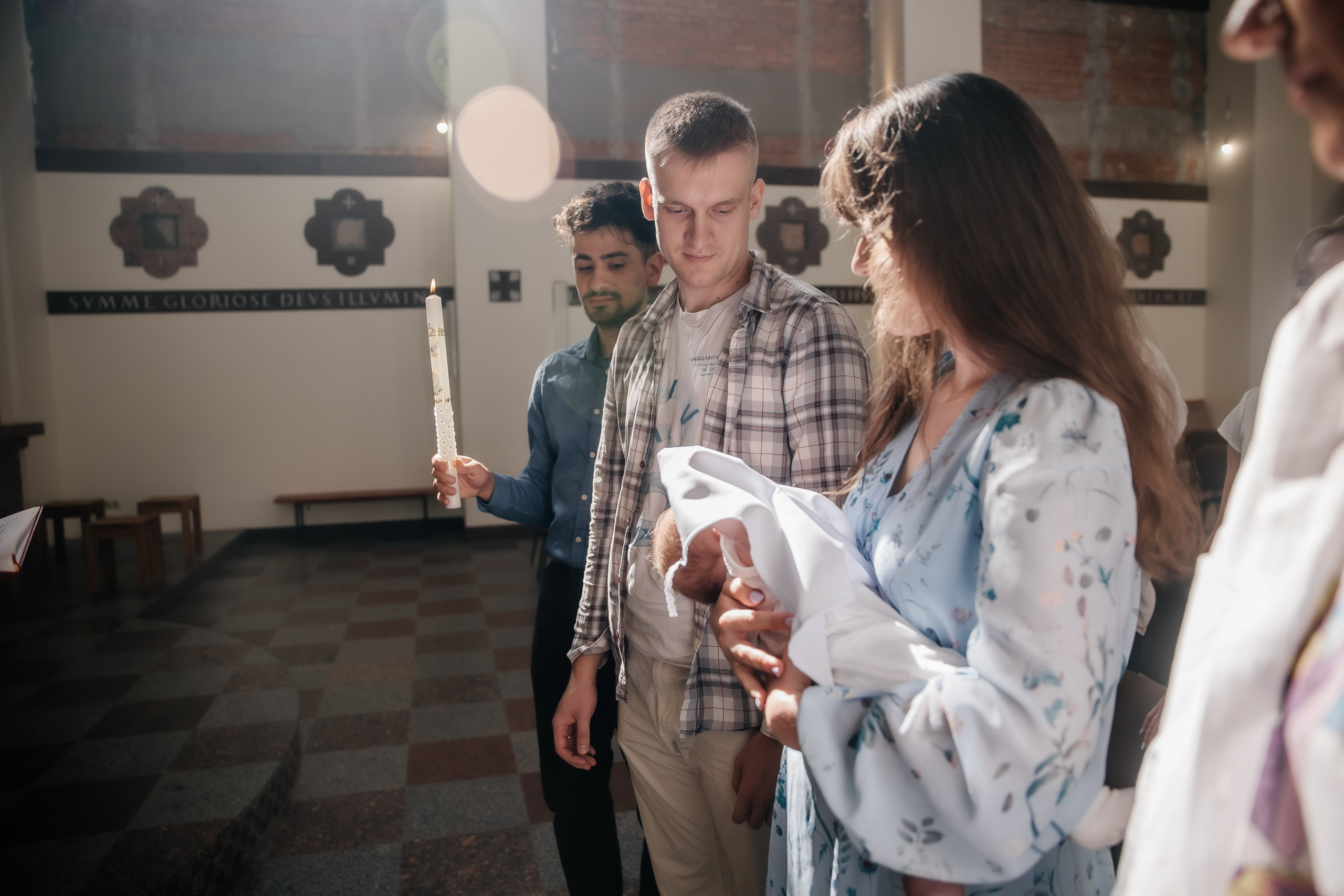 Крещение Святослава. Костёл святого Франциска. Фотограф ВИКА МЕДУЗА