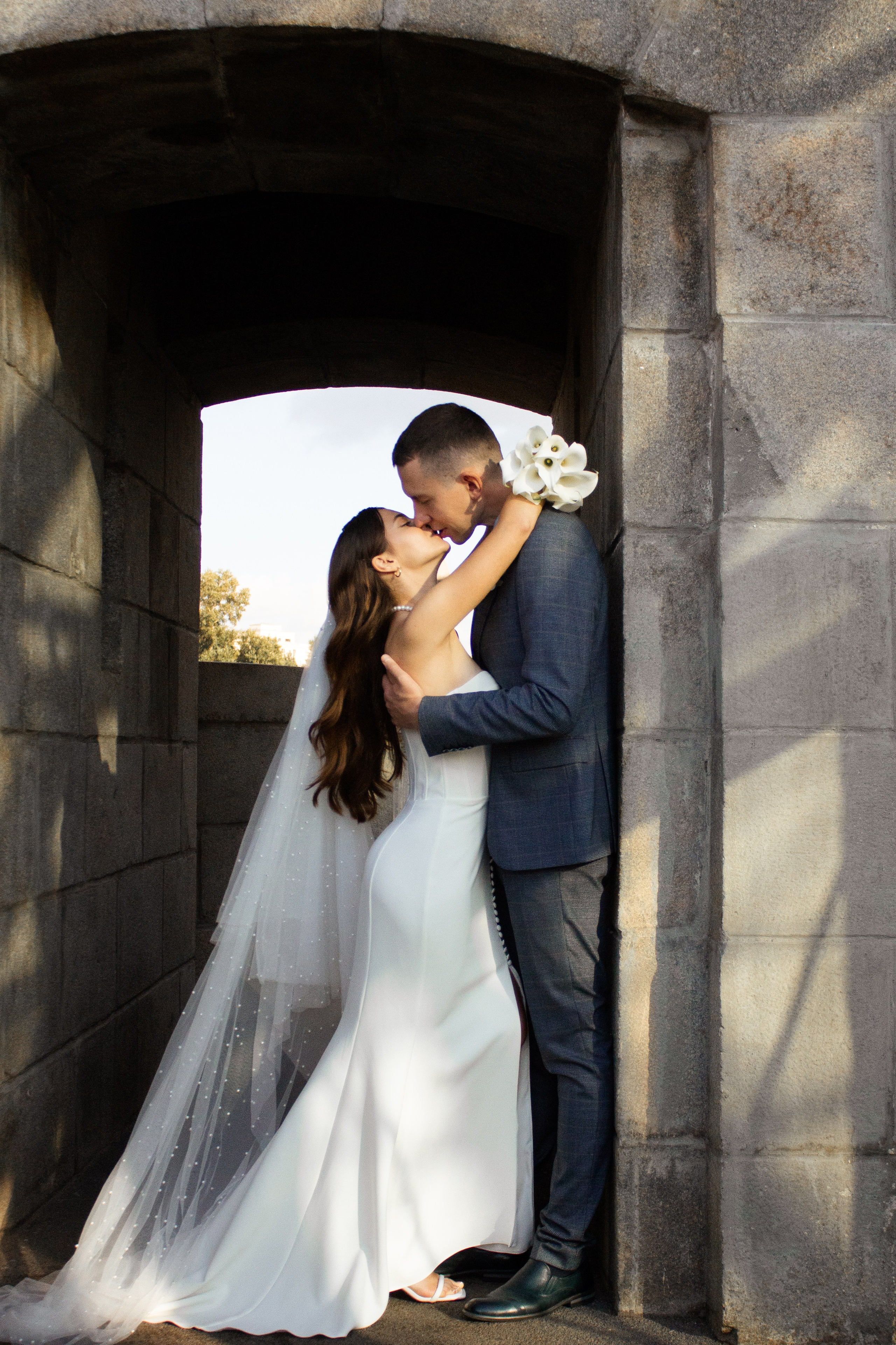 Summer wedding in the Gorky Park. Свадебный фотограф в Москве и Петербурге Анастасия Лосева