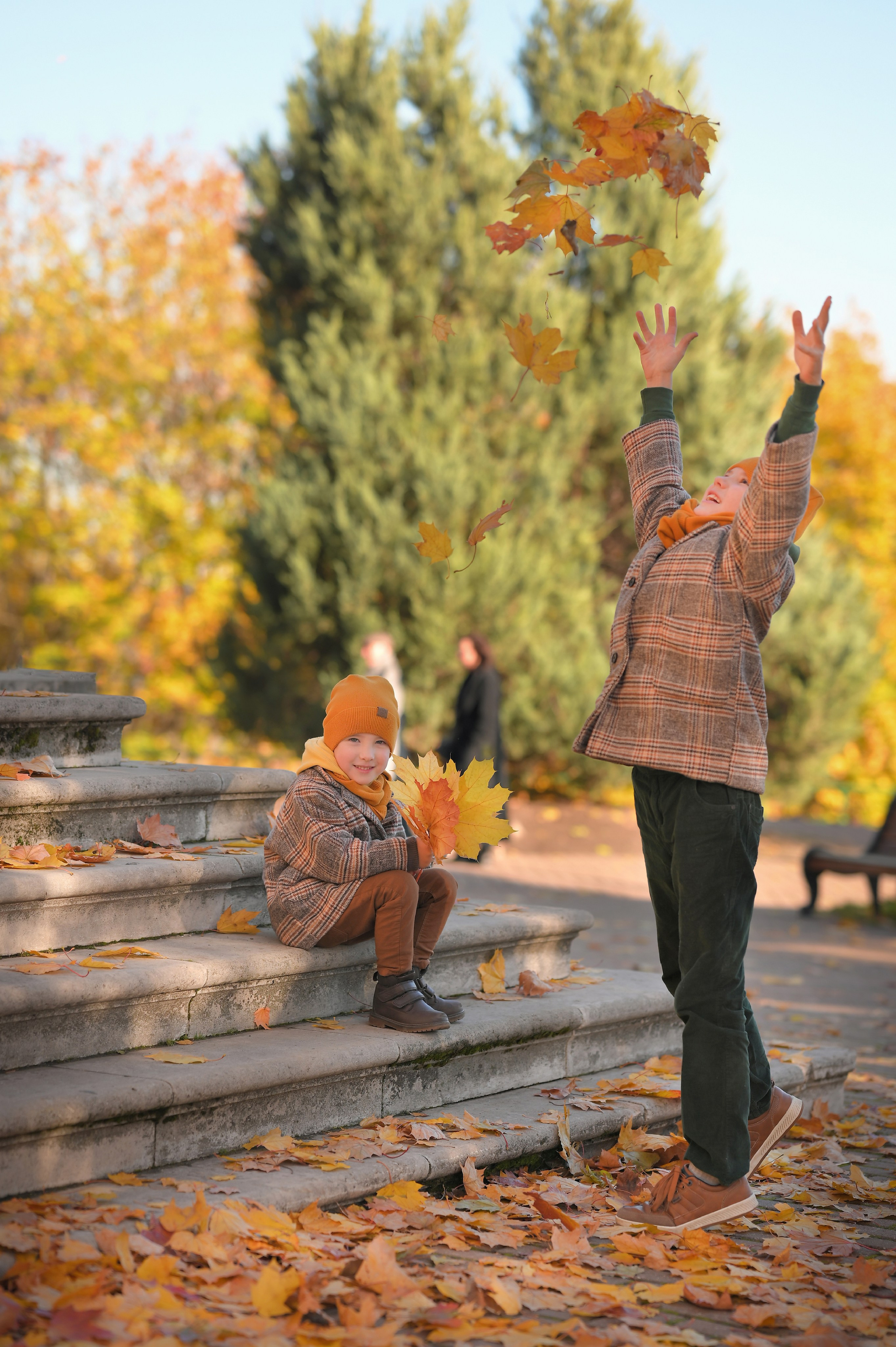 Парк Коломенское. Детский и семейный фотограф г. Москва Оксана Катаджи