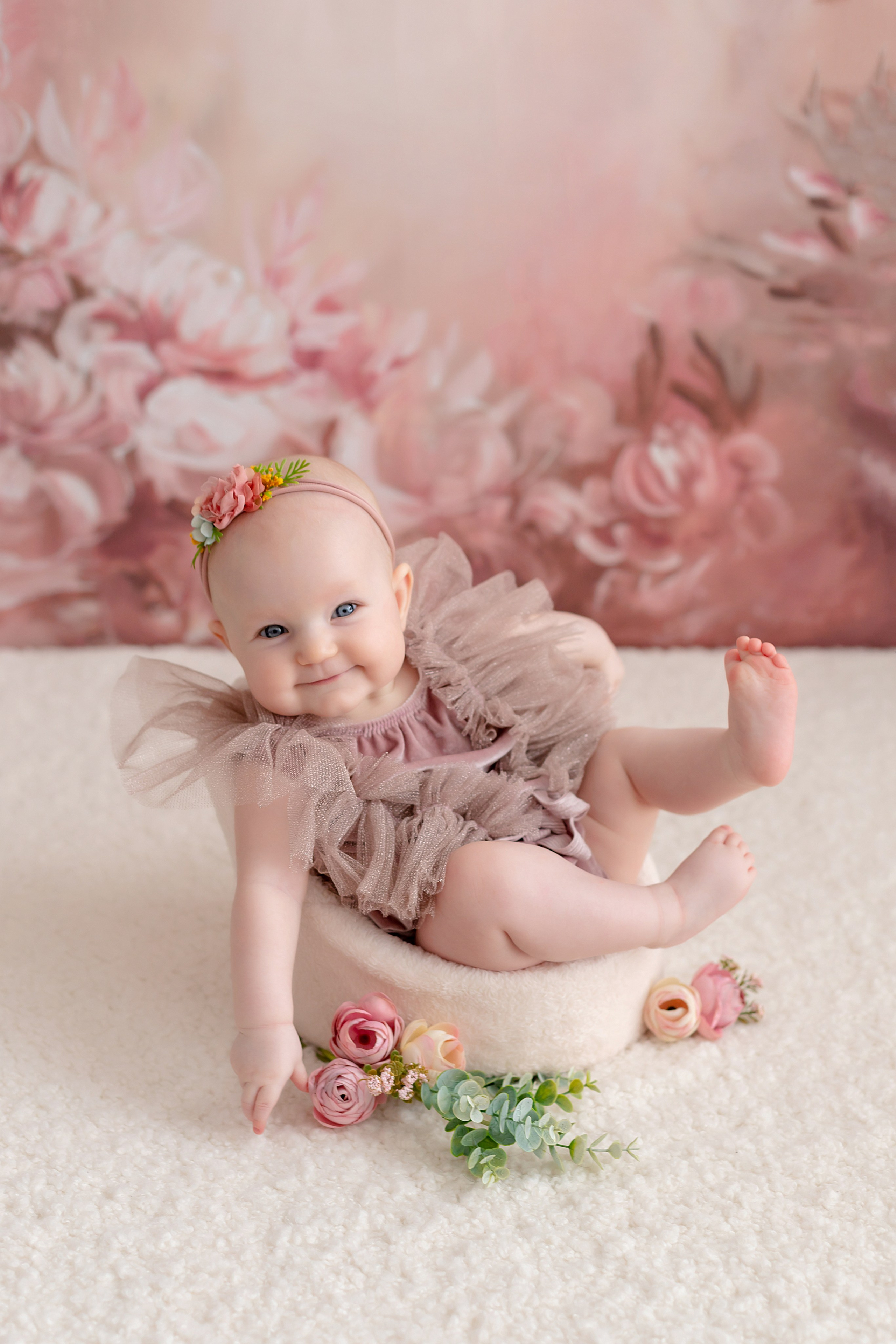 Малыши до года. Фотограф новорожденных в Тюмени