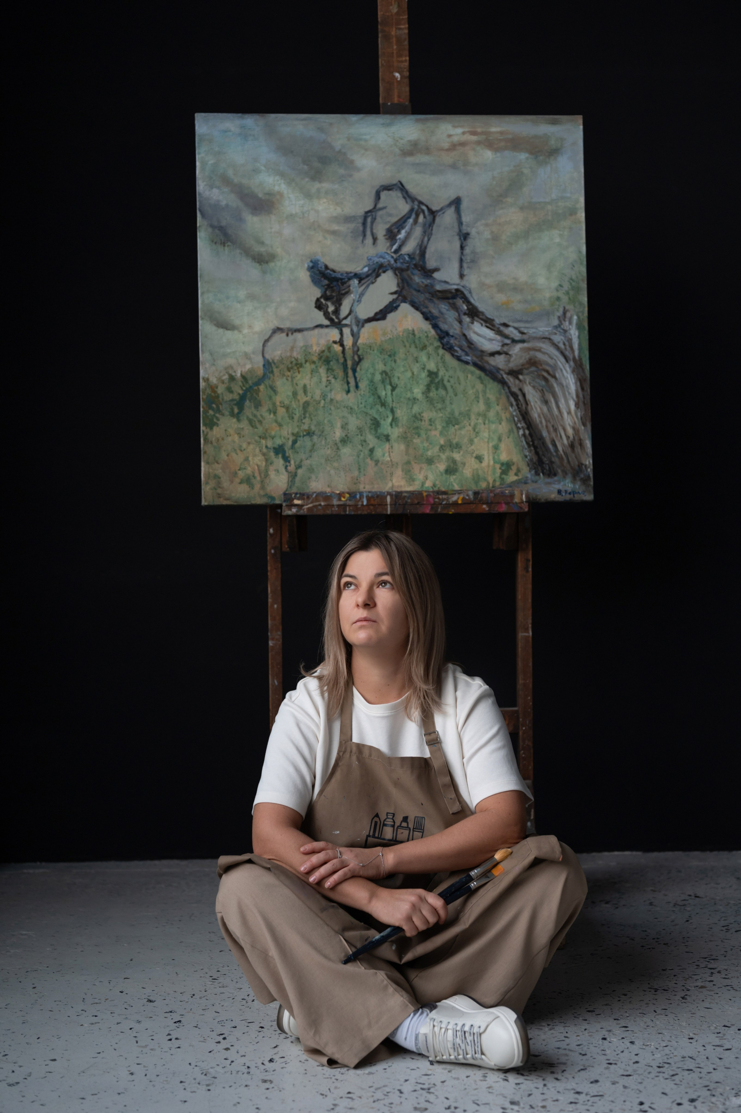 Фотосессия для художника. Фотограф Юлия Кондратьева