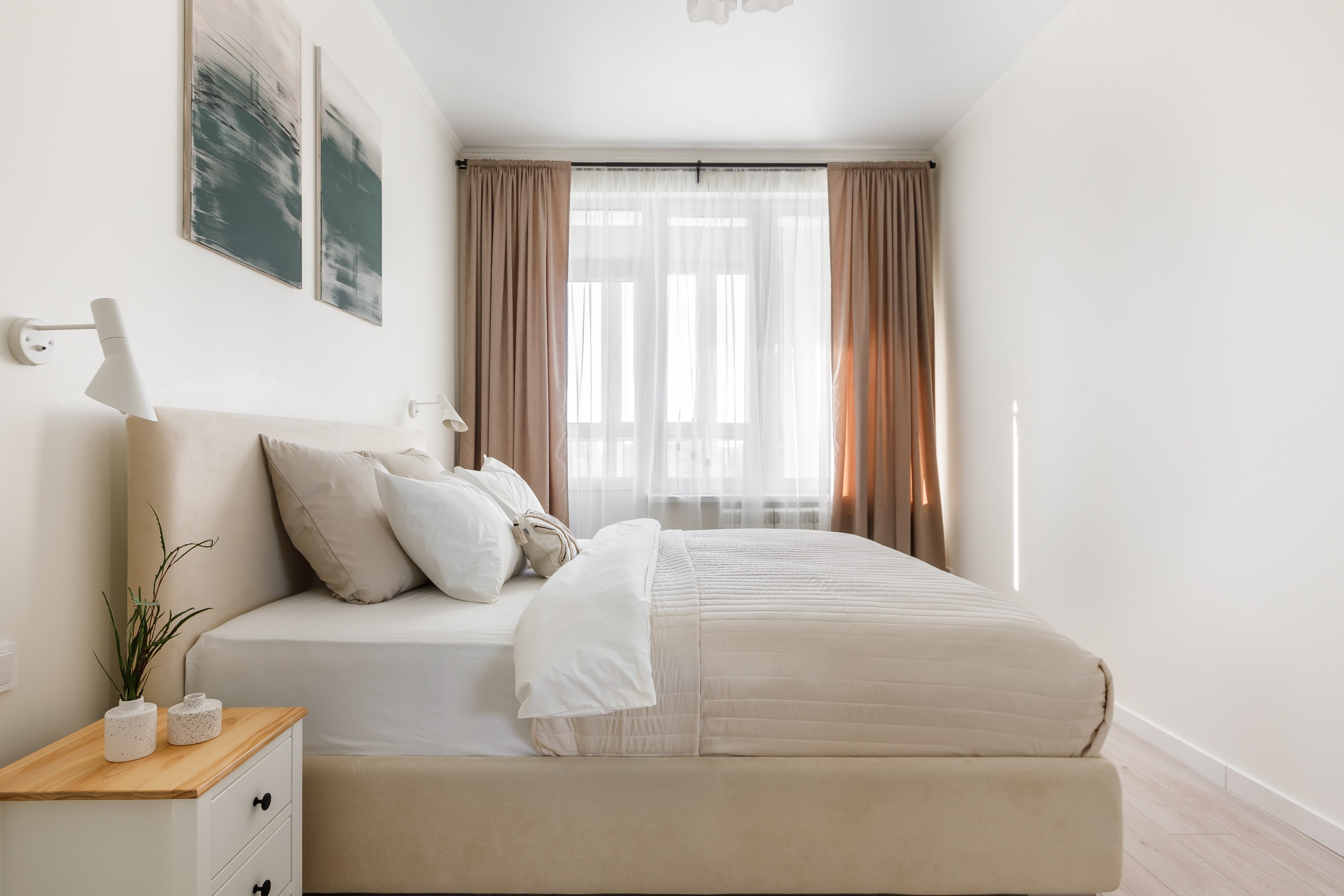 Фотосъемка апартаментов для посуточной аренды. Интерьерный фотограф в Москве Роман Потапов