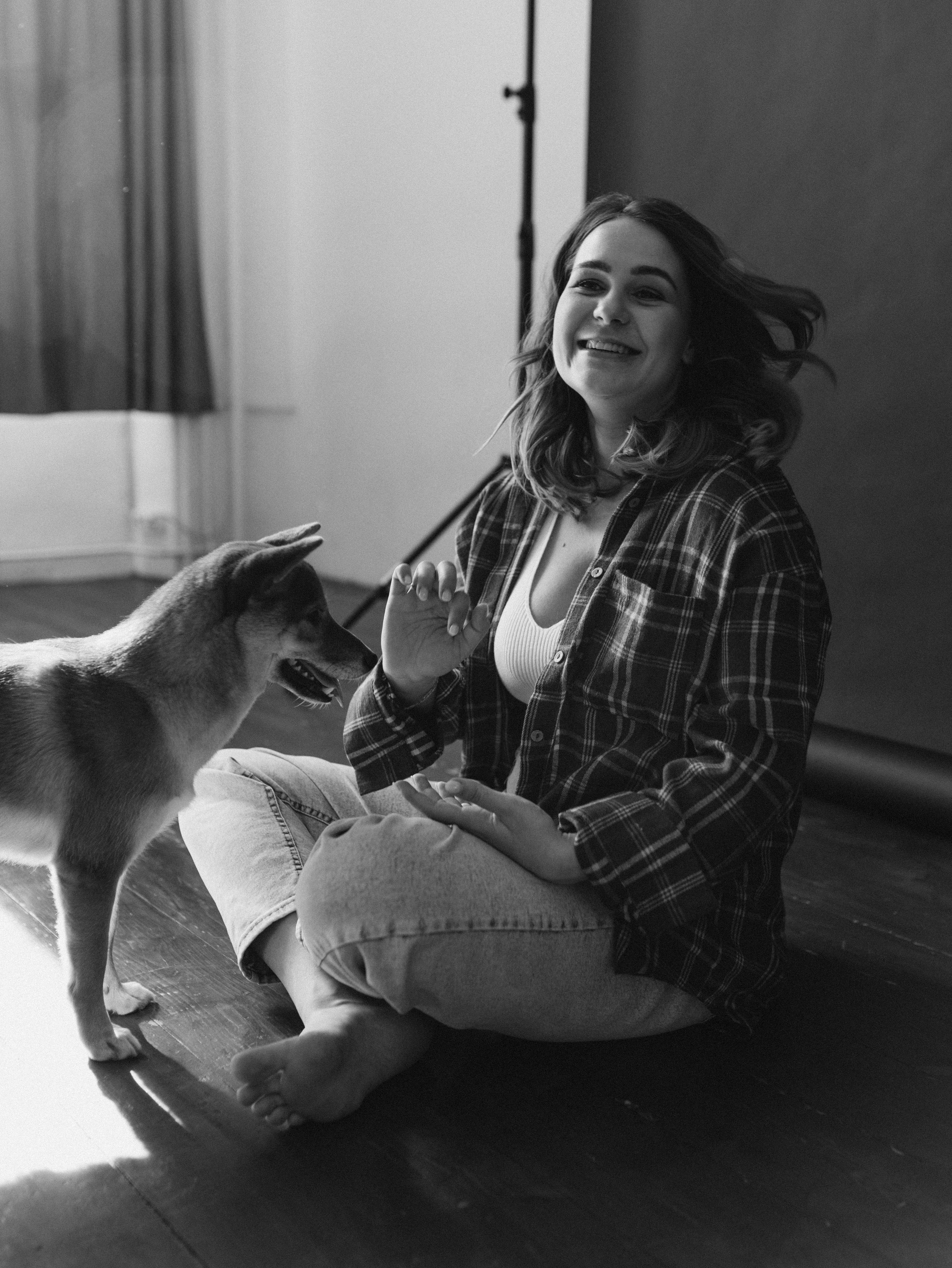 Мика и Настя. Фотограф-анималист в Москве Кириллова Татьяна