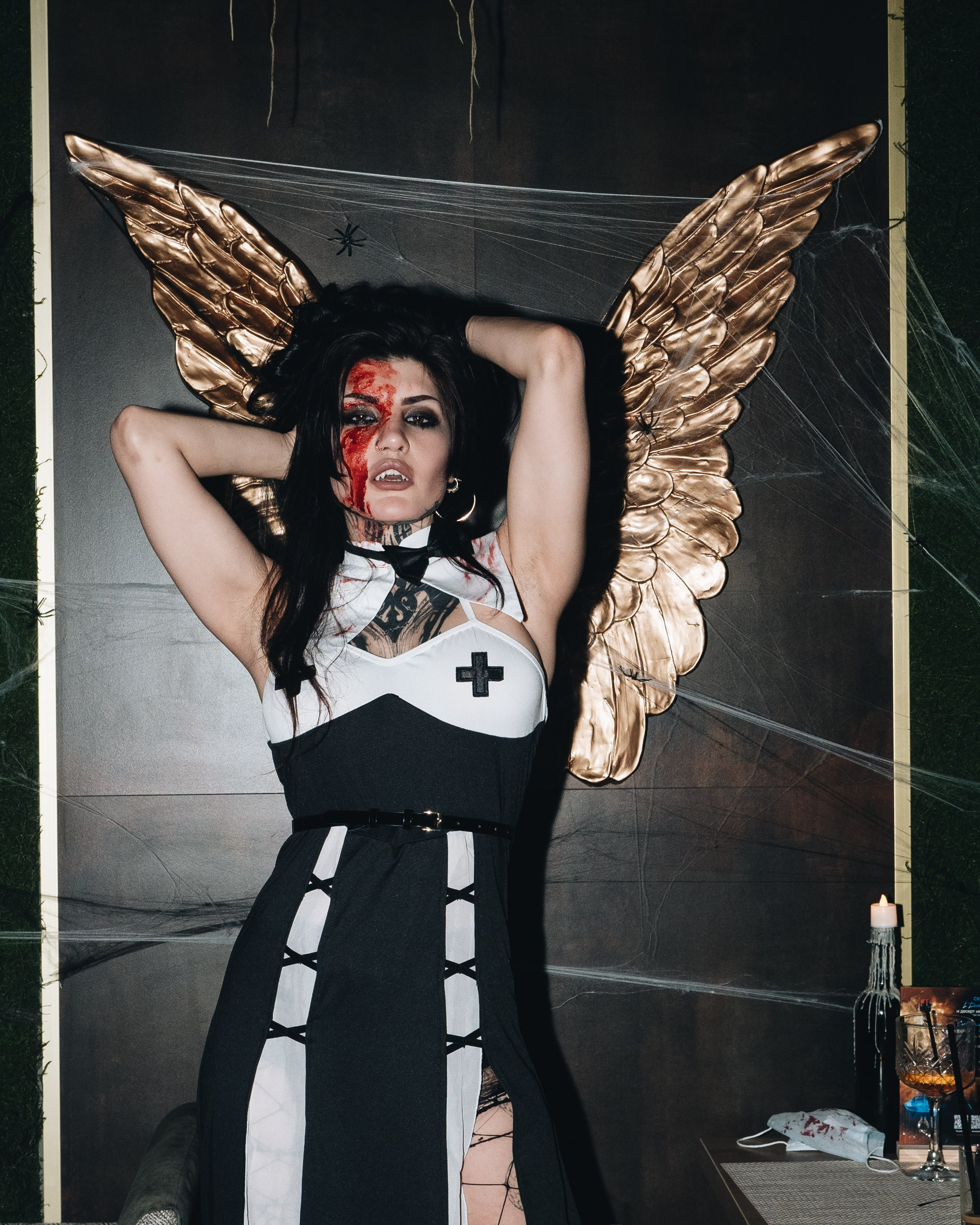 Halloween at Flame. Портретный и Репортажный фотограф в Москве