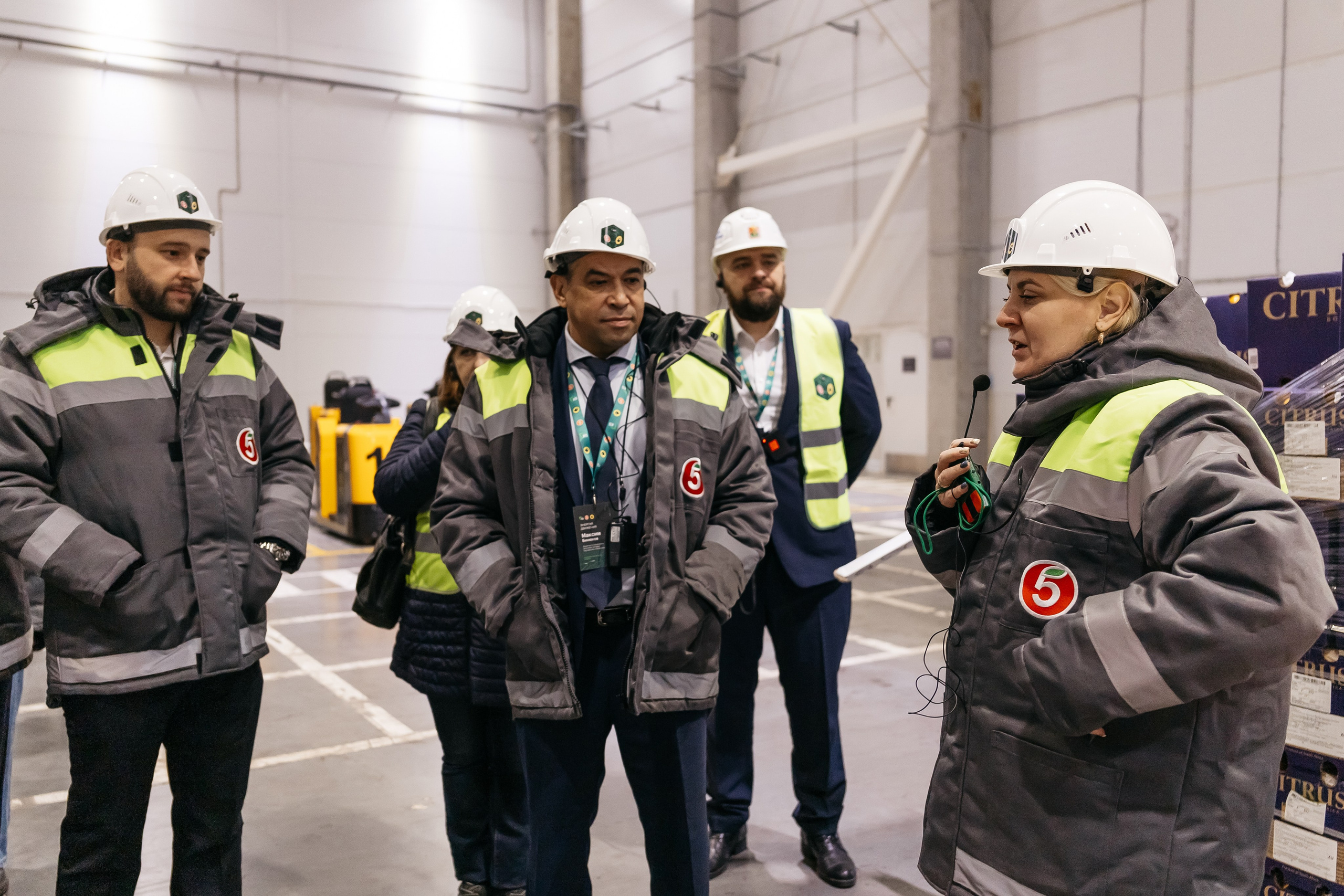 Открытие распределительного центра «Пятёрочки» и «Чижик» в городе Кемерово. Фотограф Кемерово | Сергей