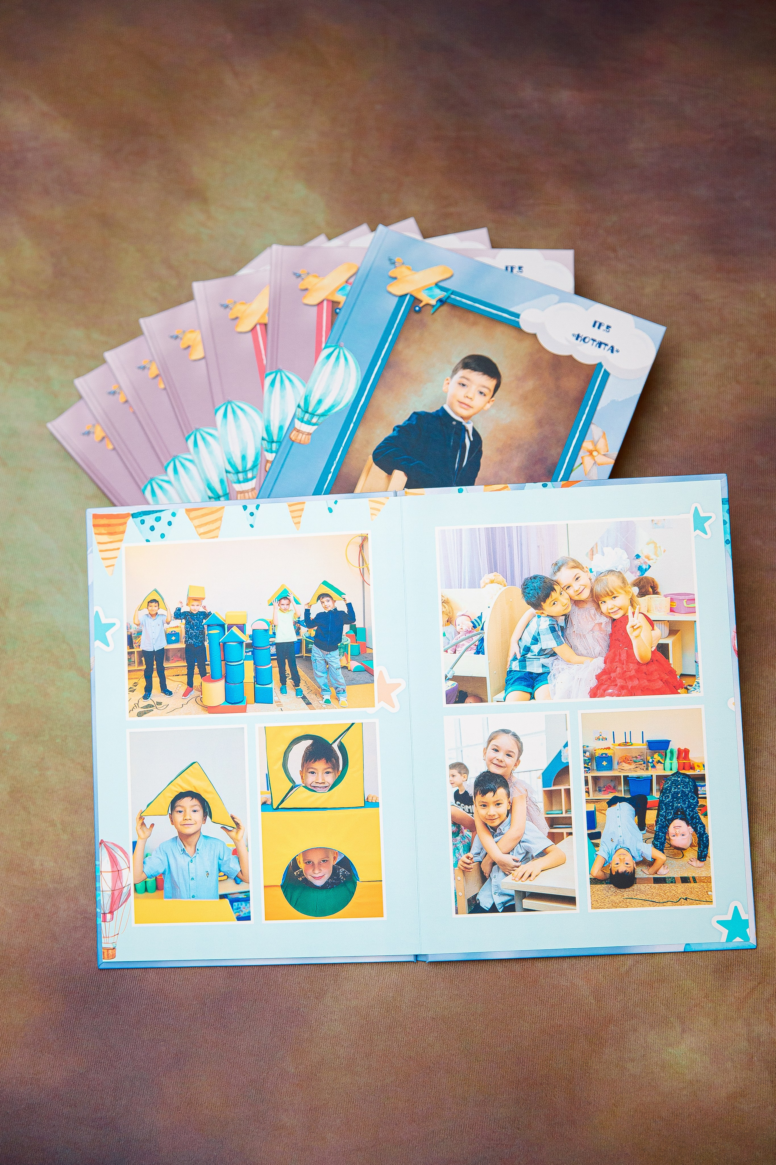 Выпускные альбомы_детский сад. Семейный и детский фотограф в Москве Тихонова Ксения