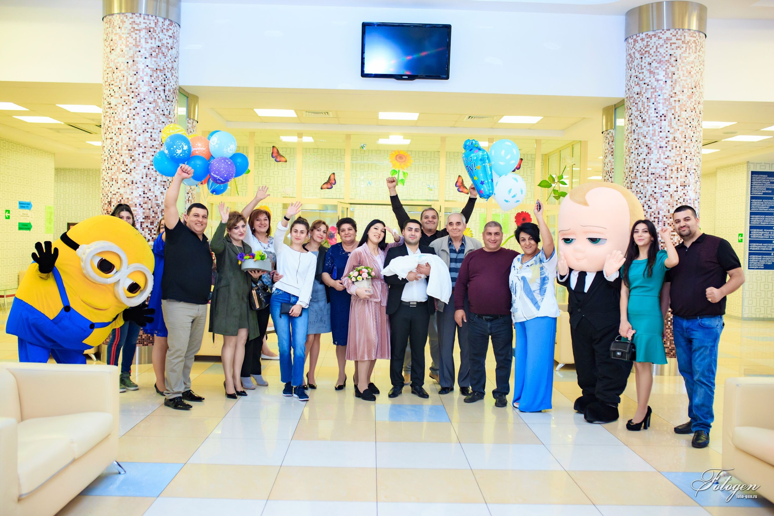 Фотосессия выписки из роддома в Краснодаре | Портфолио Fotogen. Интерьерная фотостудия FOTOGEN г. Краснодар