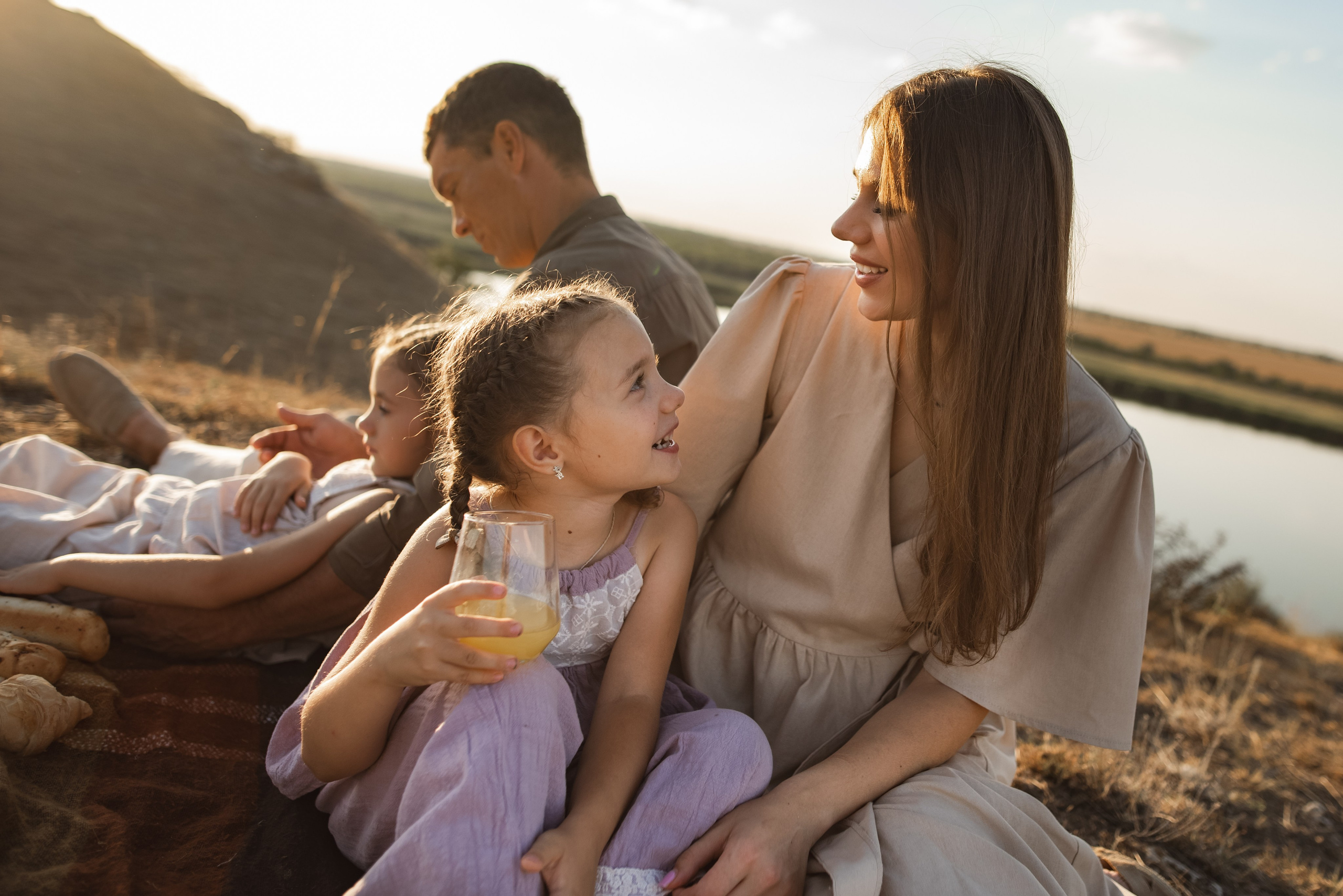 Семейный пикник. Семейный и детский фотограф в Санкт-Петербурге Татьяна Дмитренко