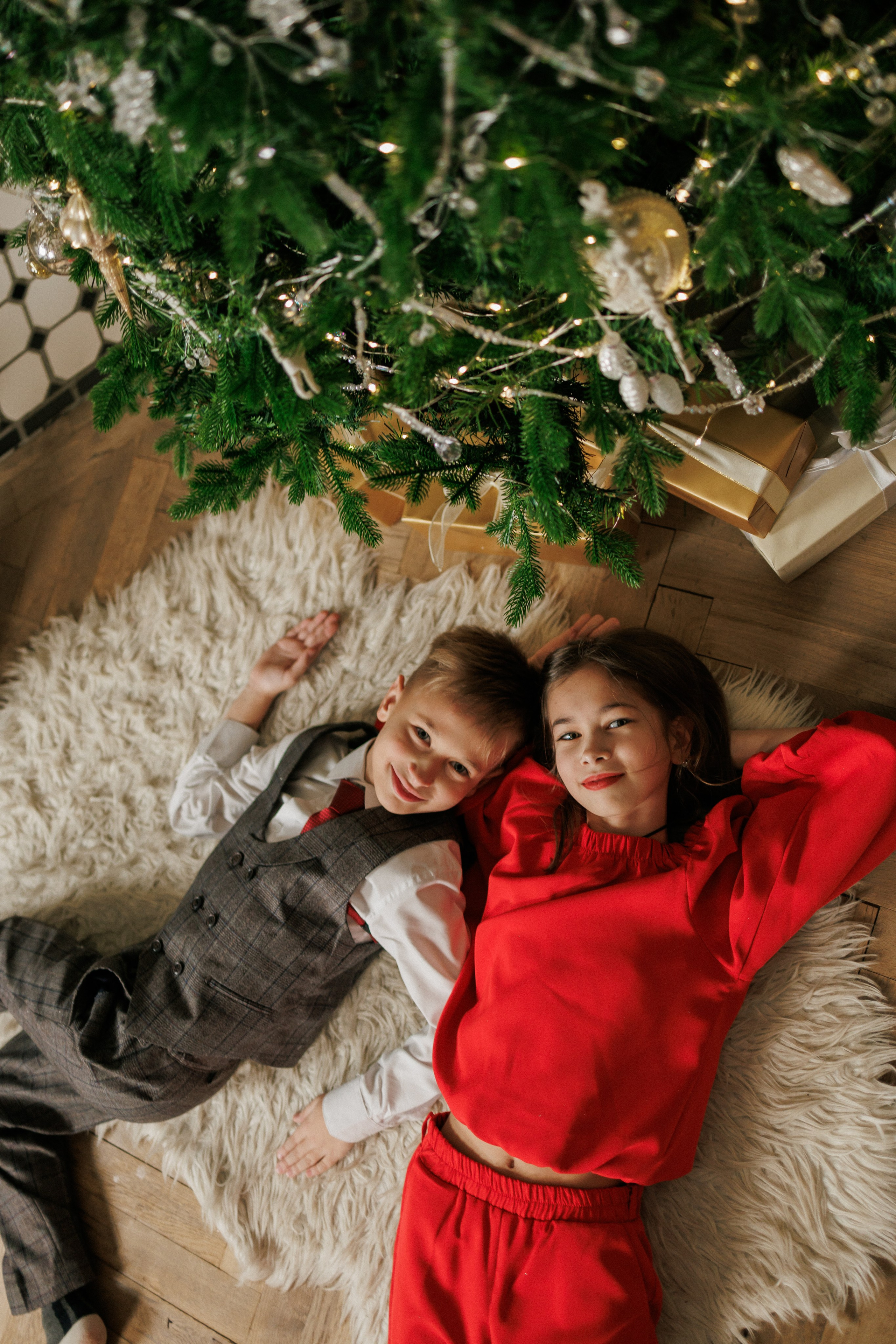 Семейная новогодняя фотосессия. Семейный фотограф г. Тюмень
