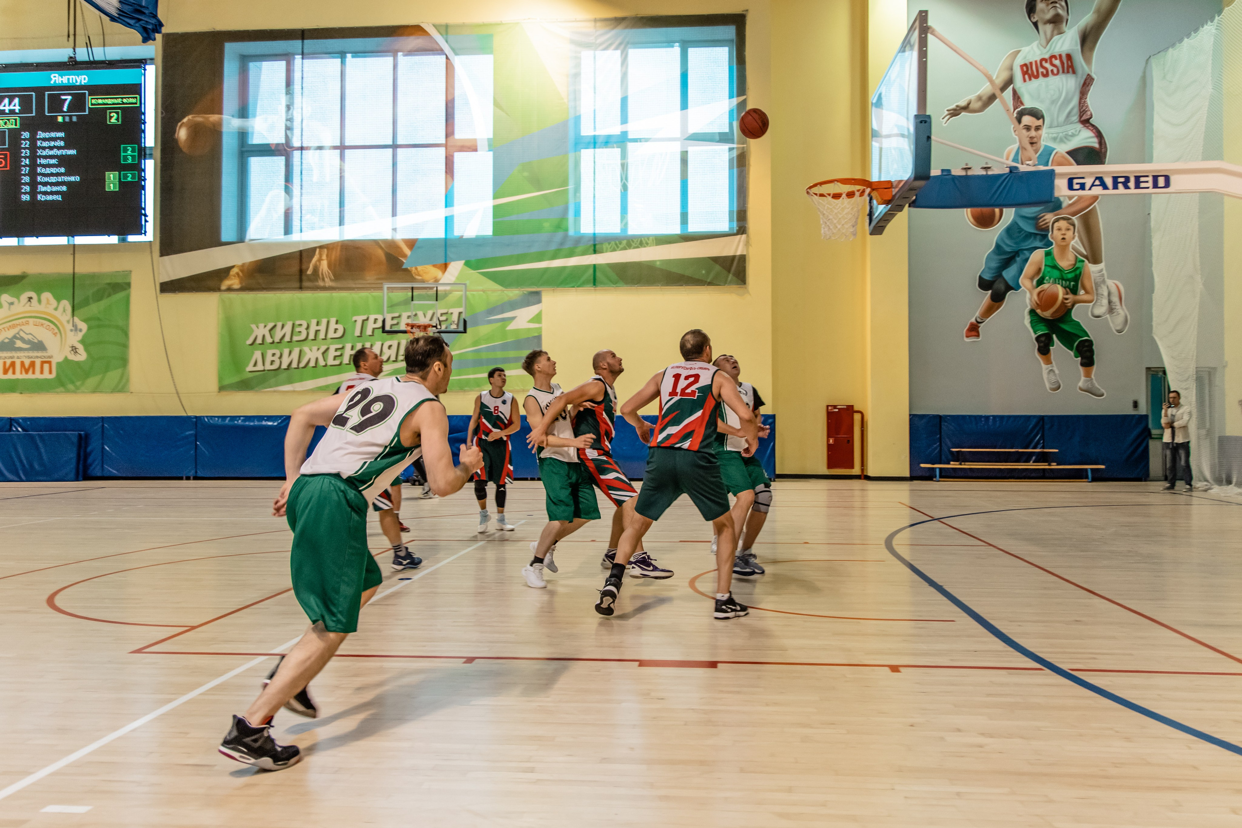 Соревнования по баскетболу в рамках городской спартакиады. Фотограф в Губкинском | Александра Артамонова