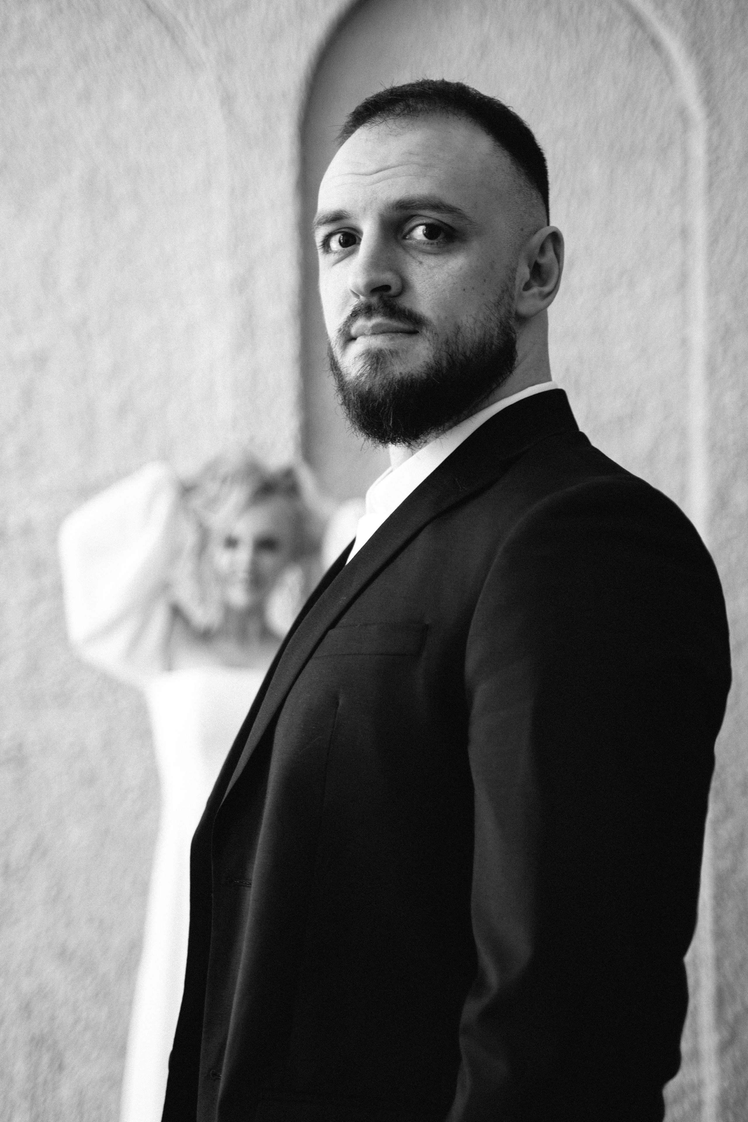 Свадебная фотосессия молодоженов в фотостудии. Свадебный и семейный фотограф из Воронежа|Москвы Бубнова Екатерина