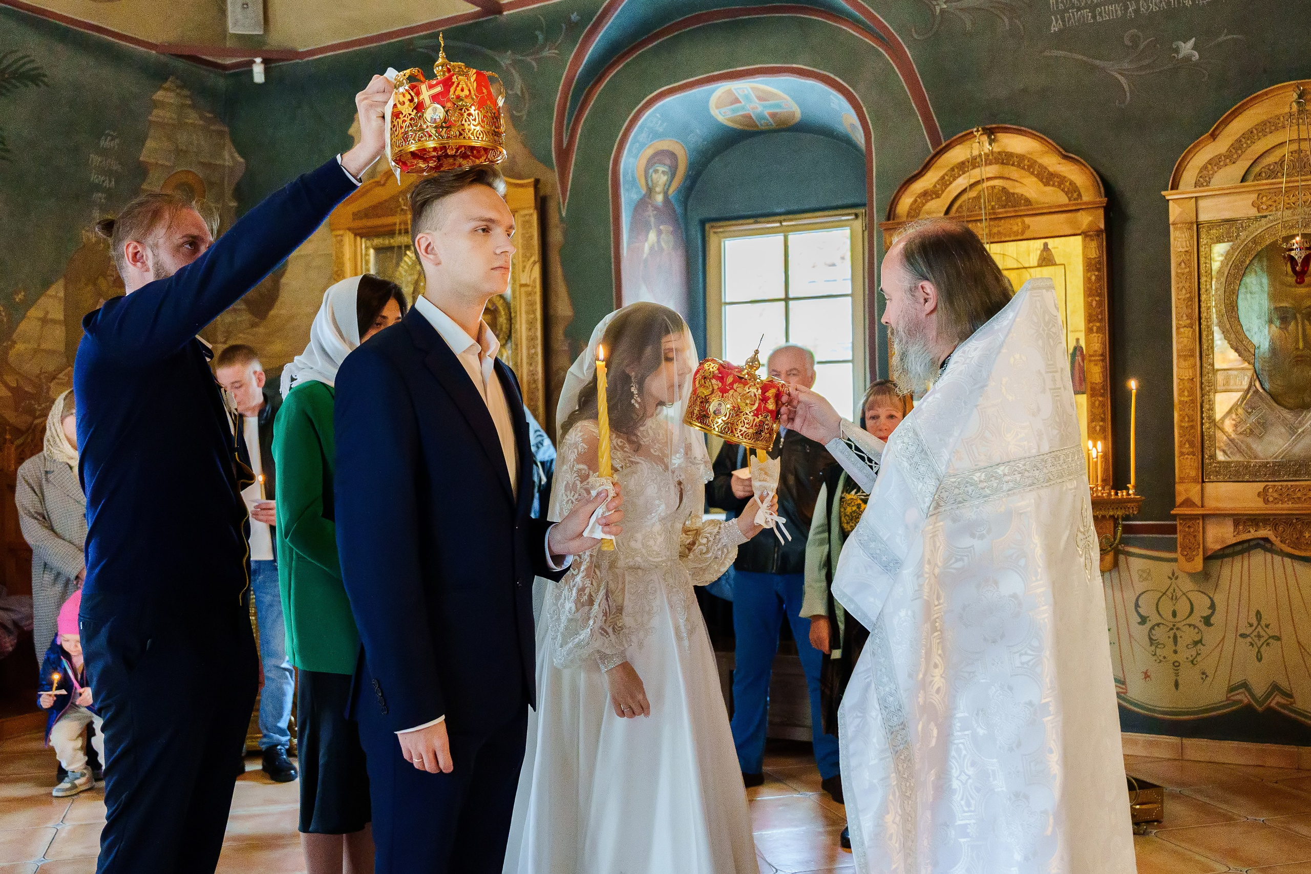 Венчание. Фотограф Юлия Попова