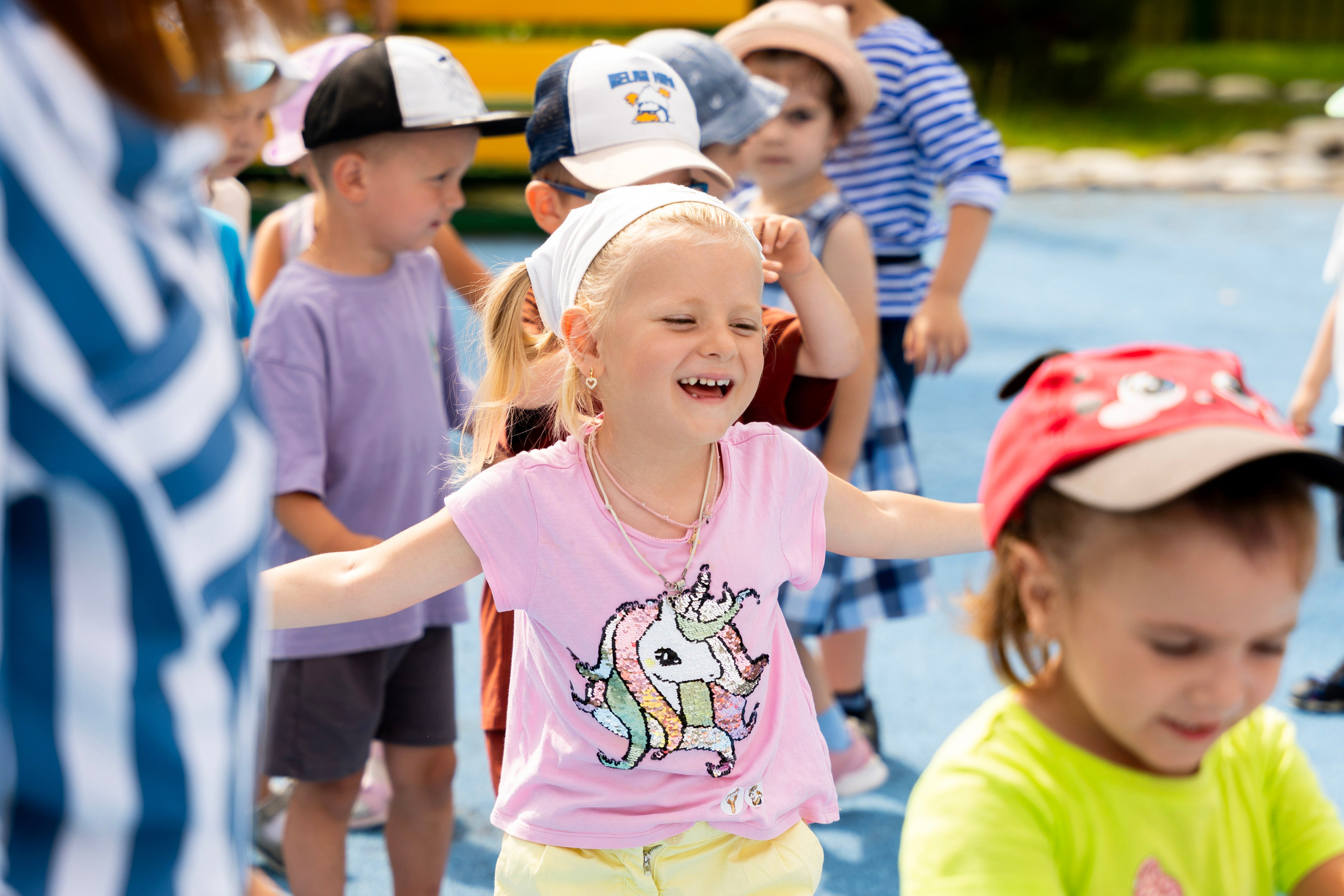 Игры на свежем воздухе. Фотограф Юлия Попова