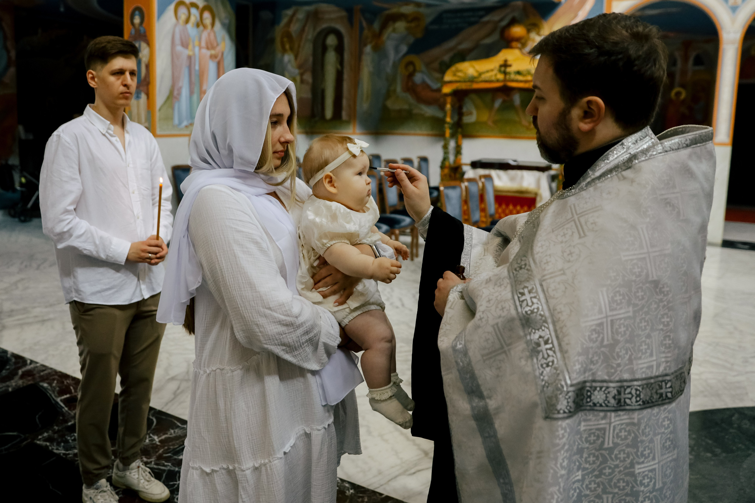 Крещение Эмили. Свадебный и семейный фотограф в Варшаве
