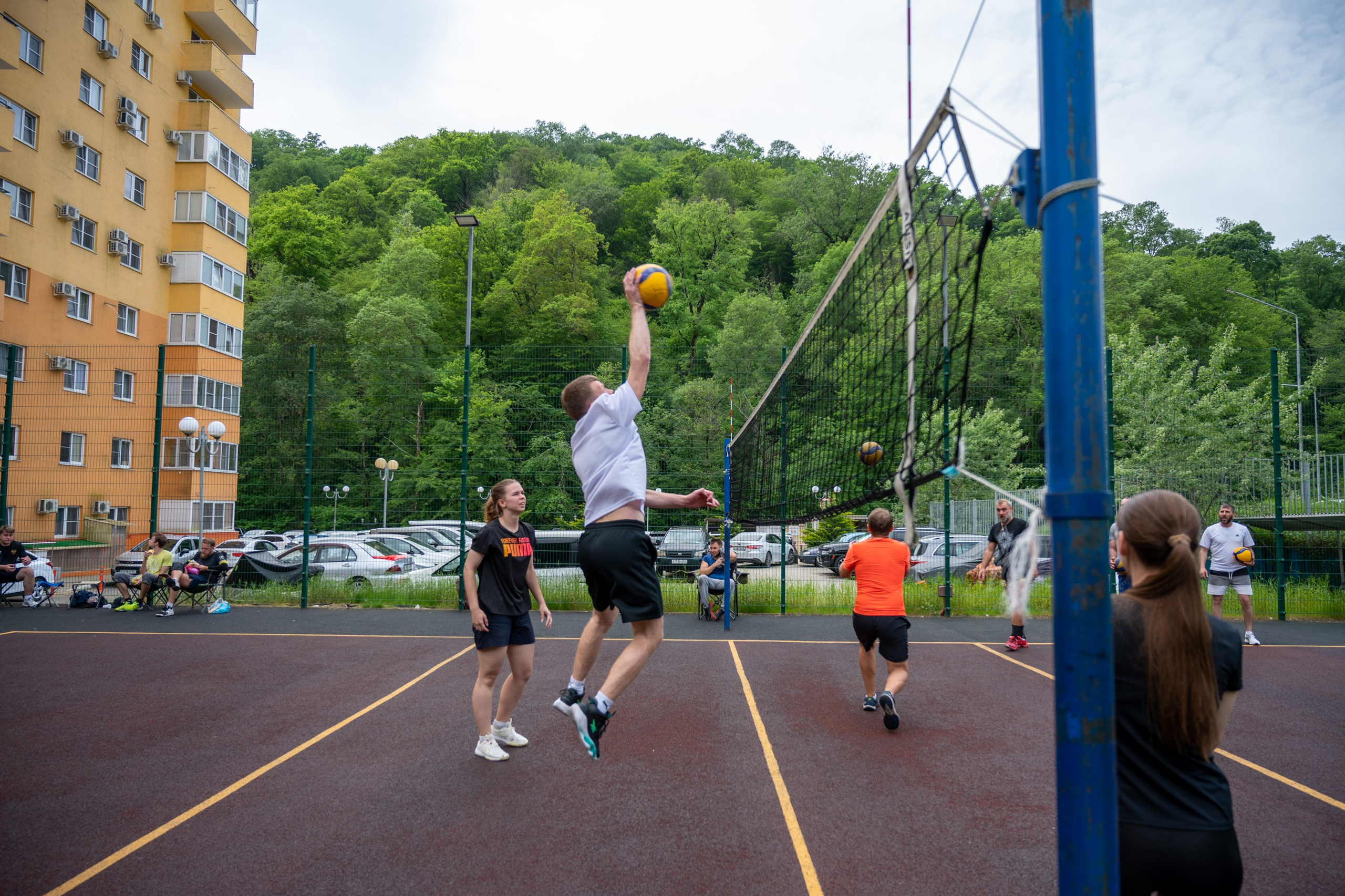 Турнир по Волейболу. Фотографирую счастливых людей в Сочи