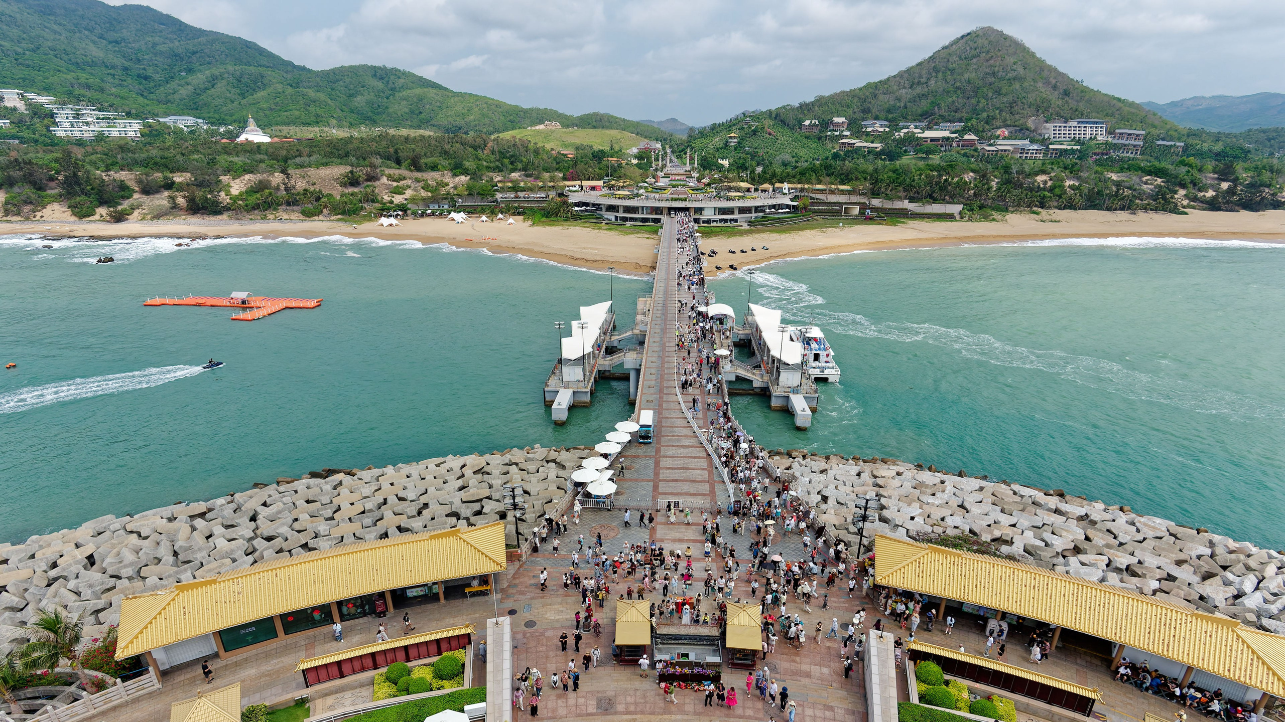 Хайнань 2026, Центр буддизма Наньшань на Хайнане. Фотопрогулки по Миру