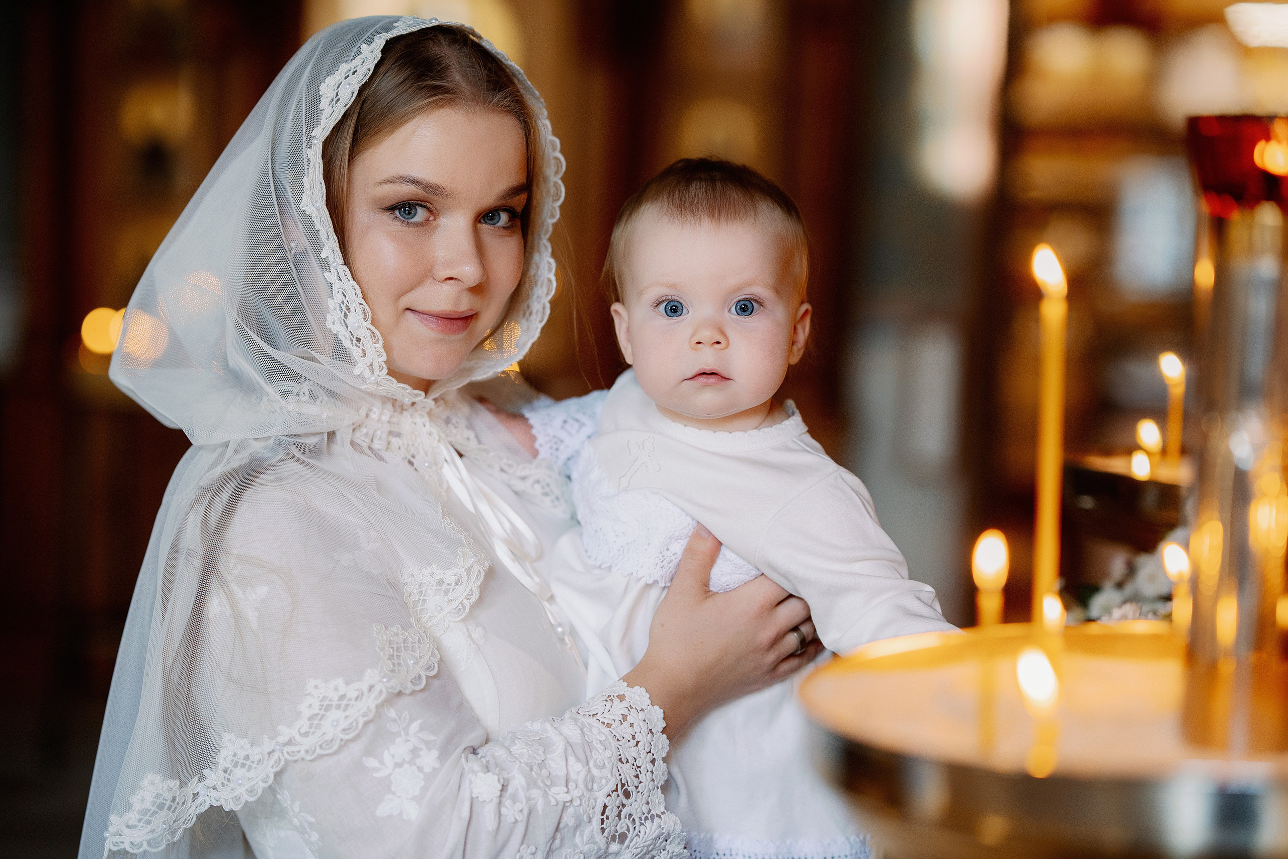 Крещение Красимиры. Фотограф на Крещение и Венчание в Красноярске Рамазанова Юлия