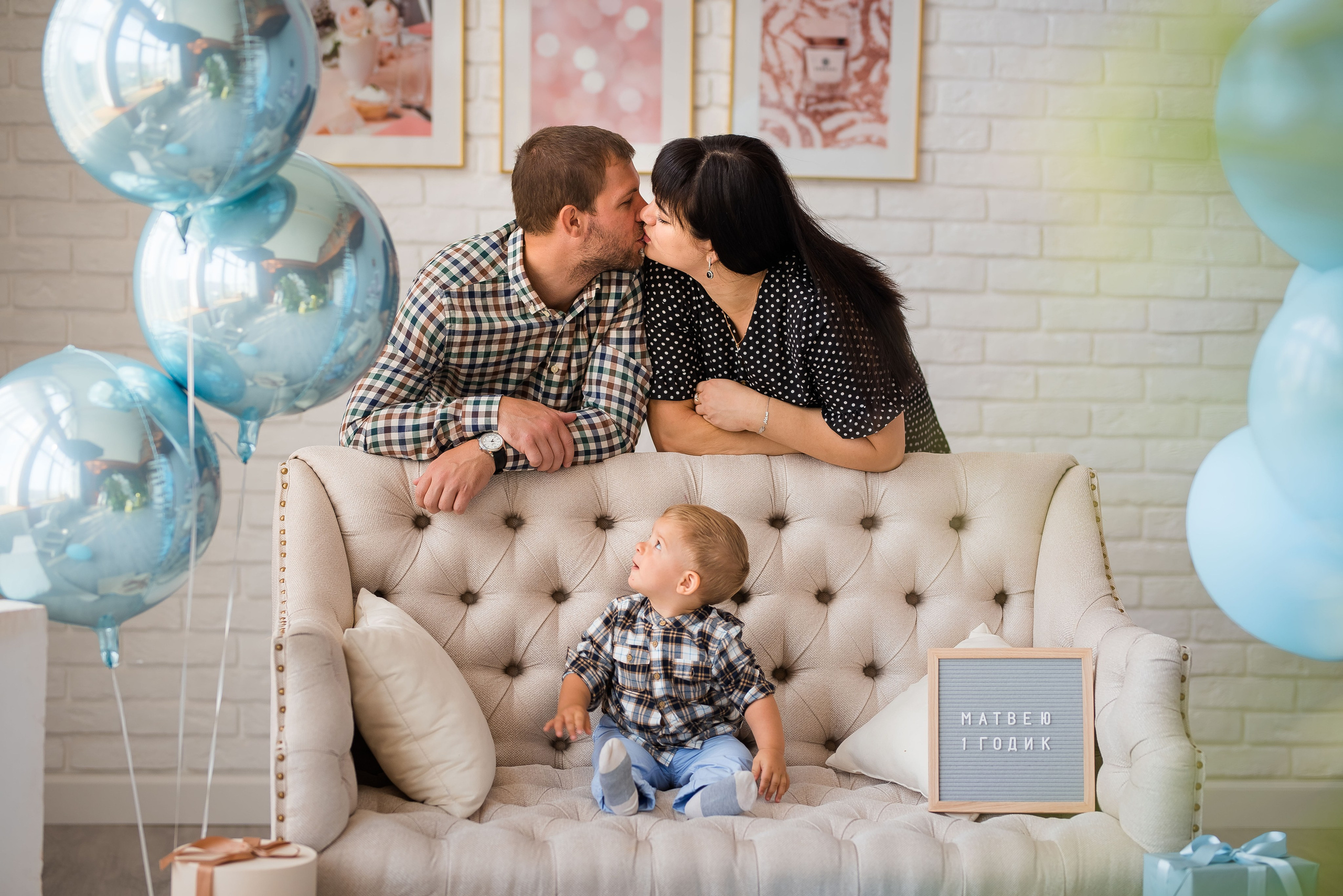 1 годик. Свадебный и семейный фотограф Яна Стражева. Волгоград, Москва