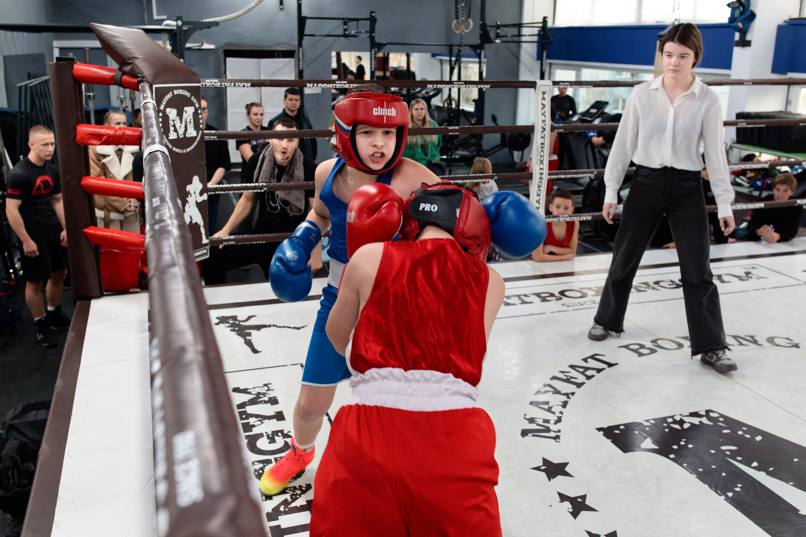 «Открытый ринг» в школе бокса Сергея Майфата. Зеленоград, 12.11.2023 г. Фотограф Никифоров-Гордеев Сергей. Москва и МО