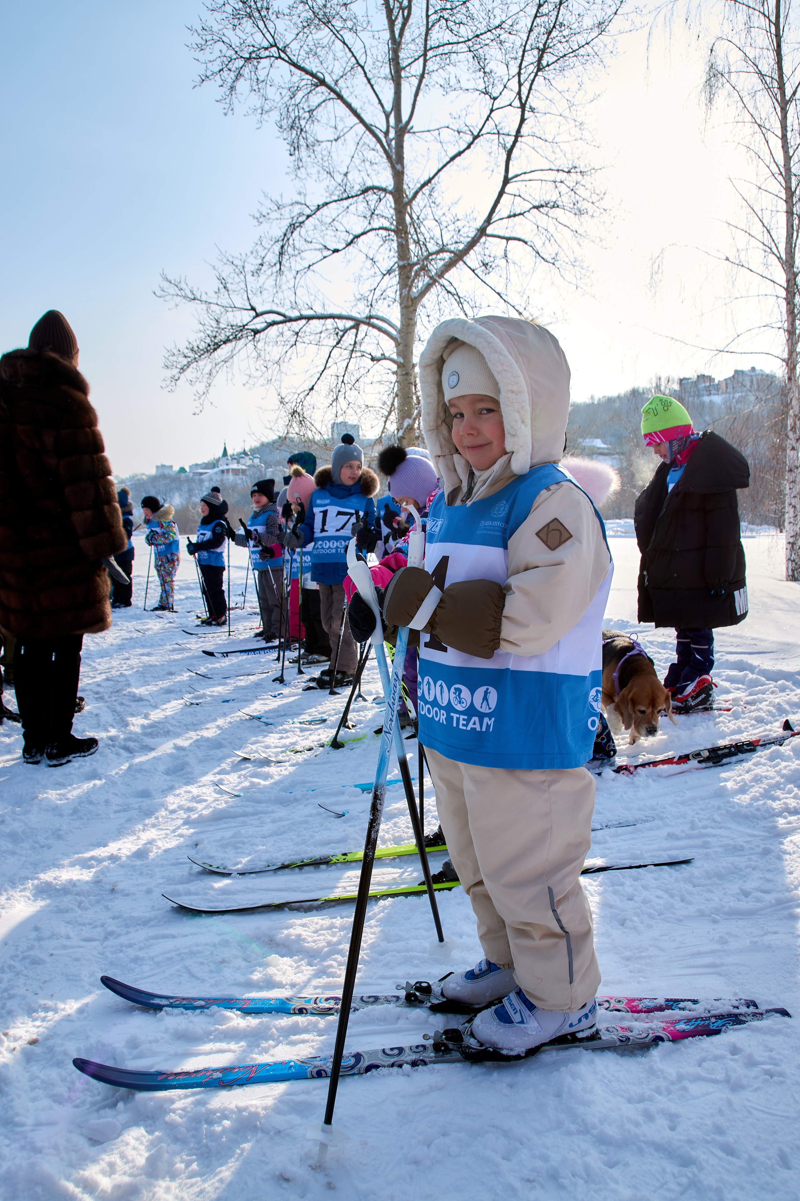Лыжи. Дети. Андрей Винников фотограф в Нижнем Новгороде