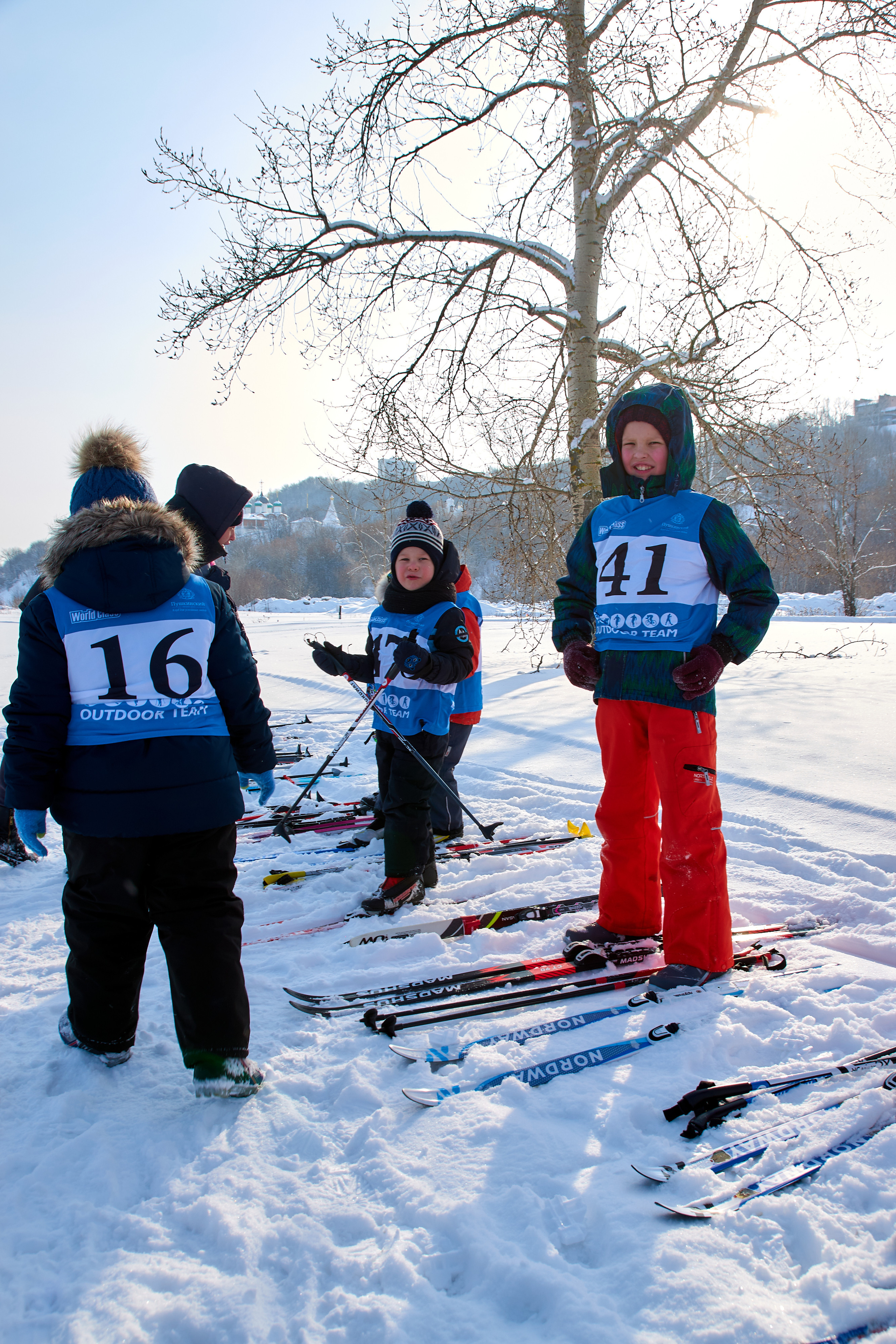 Лыжи. Дети. Андрей Винников фотограф в Нижнем Новгороде
