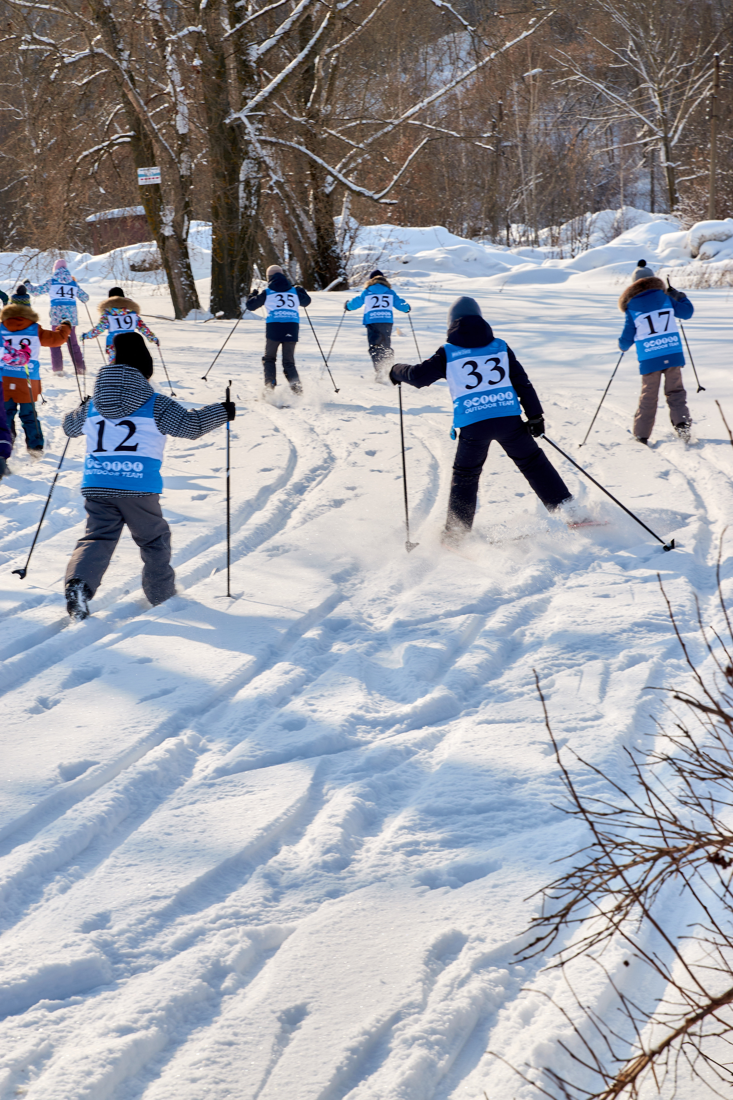 Лыжи. Дети. Андрей Винников фотограф в Нижнем Новгороде