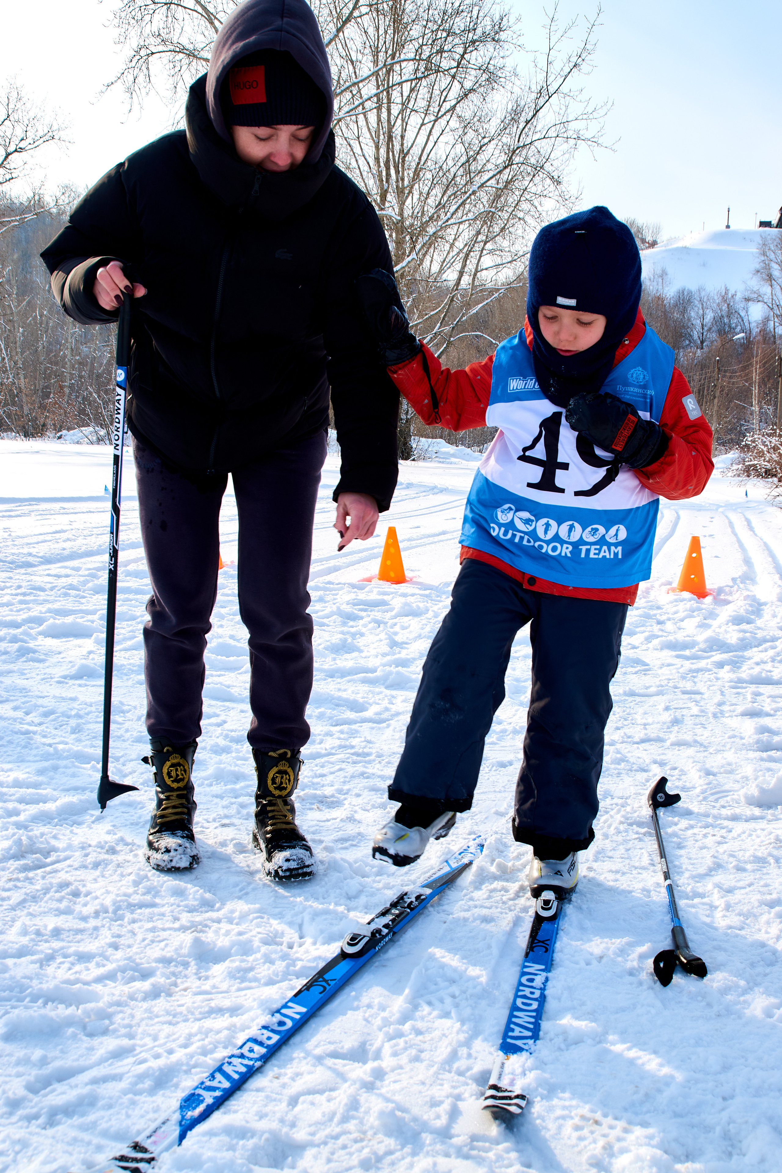 Лыжи. Дети. Андрей Винников фотограф в Нижнем Новгороде
